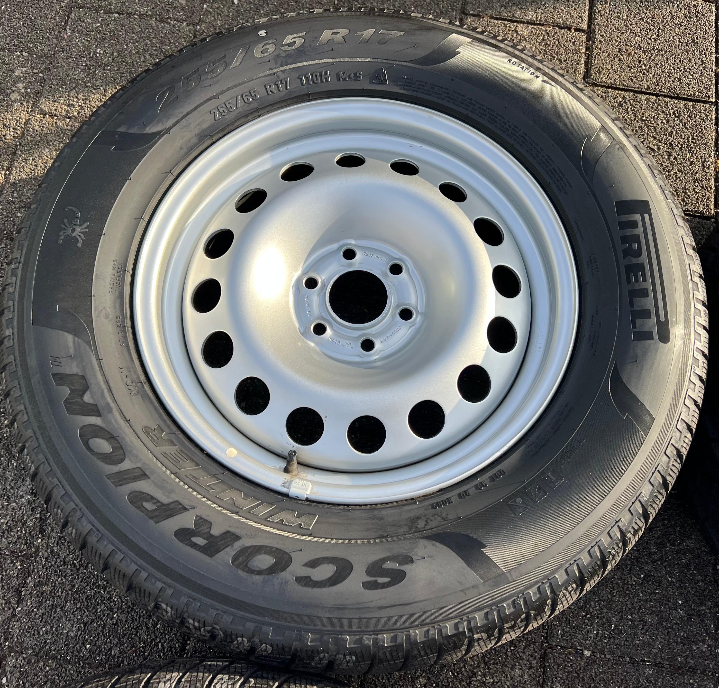 4 ROUES D'HIVER 17" MERCEDES X-CLASS 470 NISSAN NAVARA RENAULT ALASKAN RDKS NEUVES