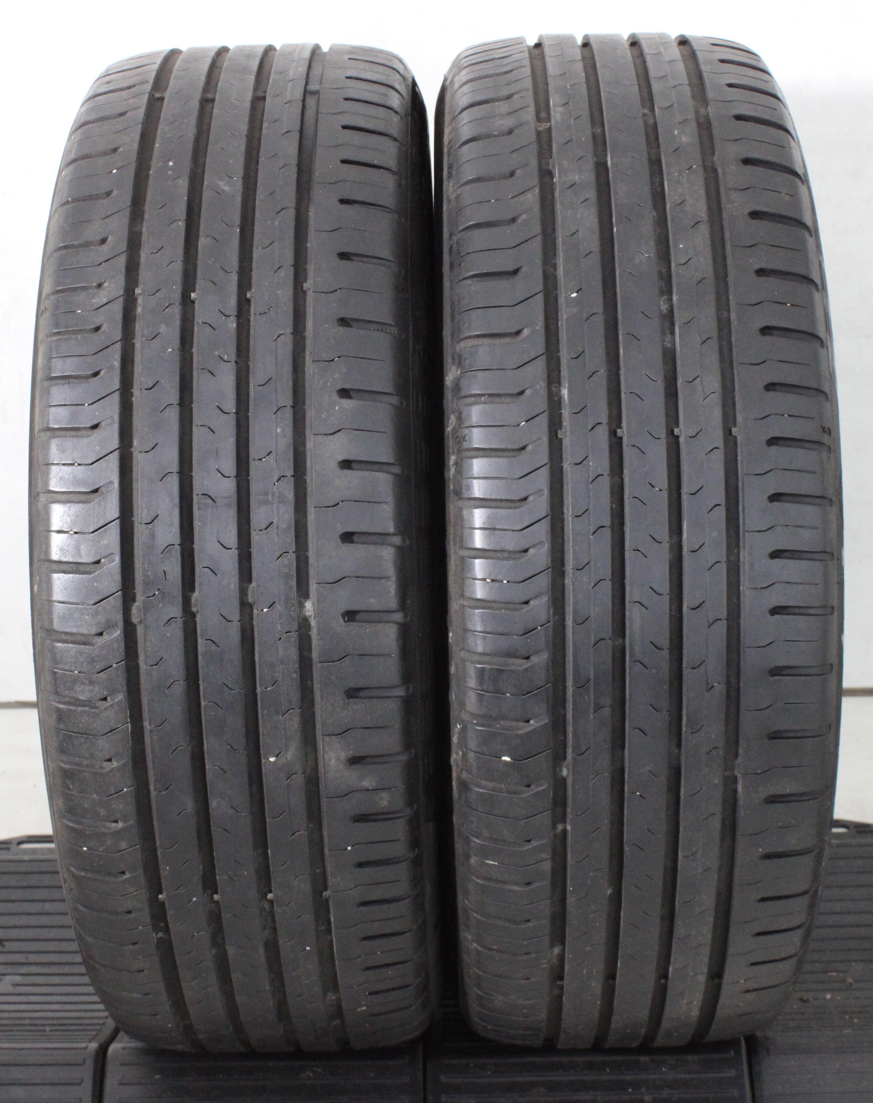 2 x 195/55R16 87H Sommerreifen Continental Eco Contact 5 5-6mm 2017