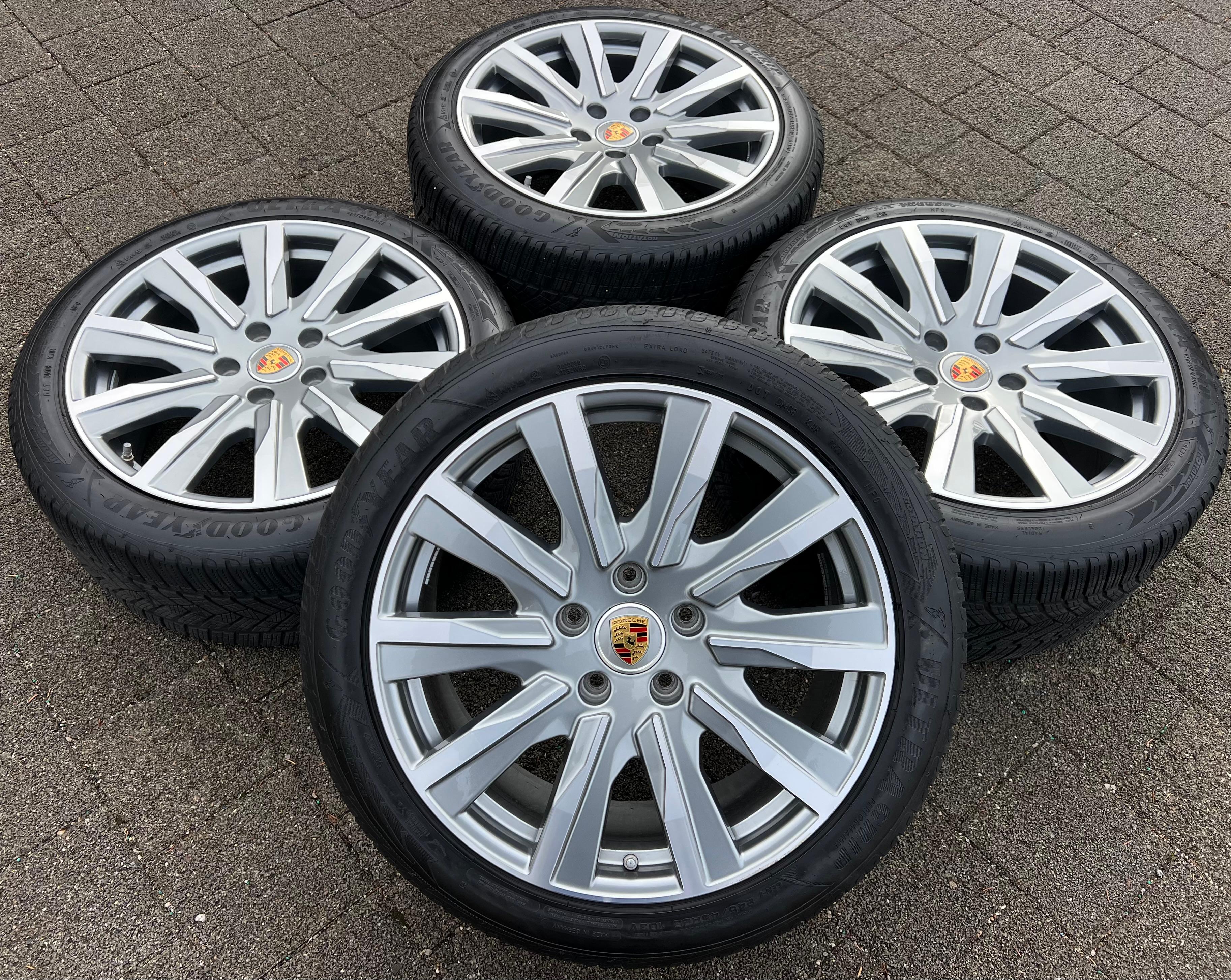 4 ORIGINAL 20" ALU WINTERRÄDER PORSCHE TAYCAN TEQUIPMENT RDKS FREIHAUS