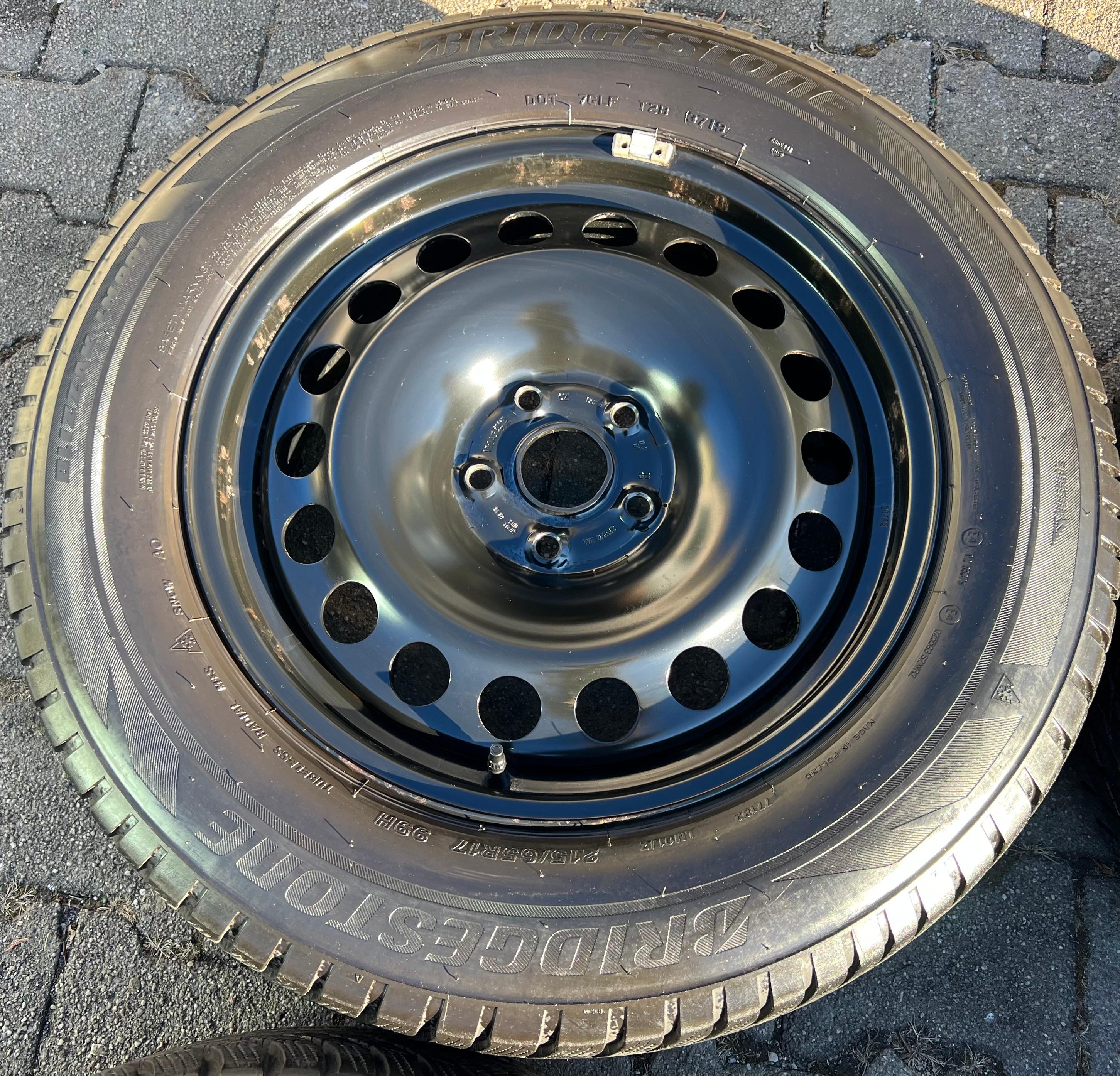 4 WINTERRÄDER AUDI Q3 F3 SEAT TARRACO SKODA KODIAQ VW TIGUAN II 5NA 215/65R17 99H FREIHAUS