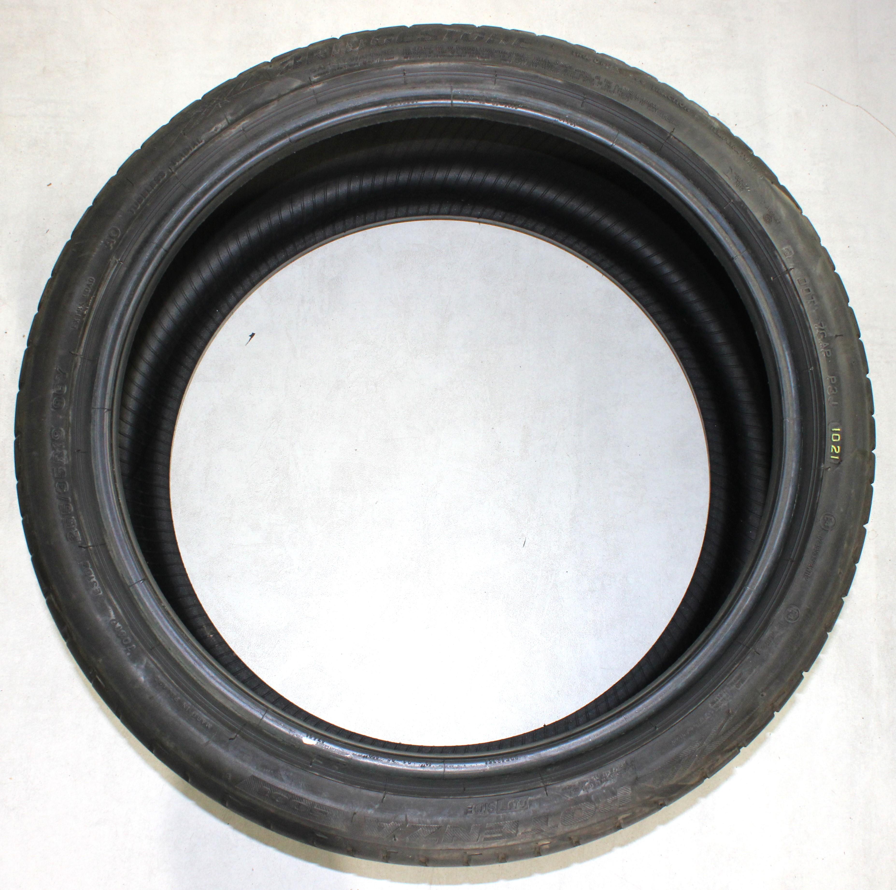 4 x 255/35R19 96Y Sommerreifen Bridgestone Potenza S001 2x4,5-5mm/2x6-6,5mm 2021 XL