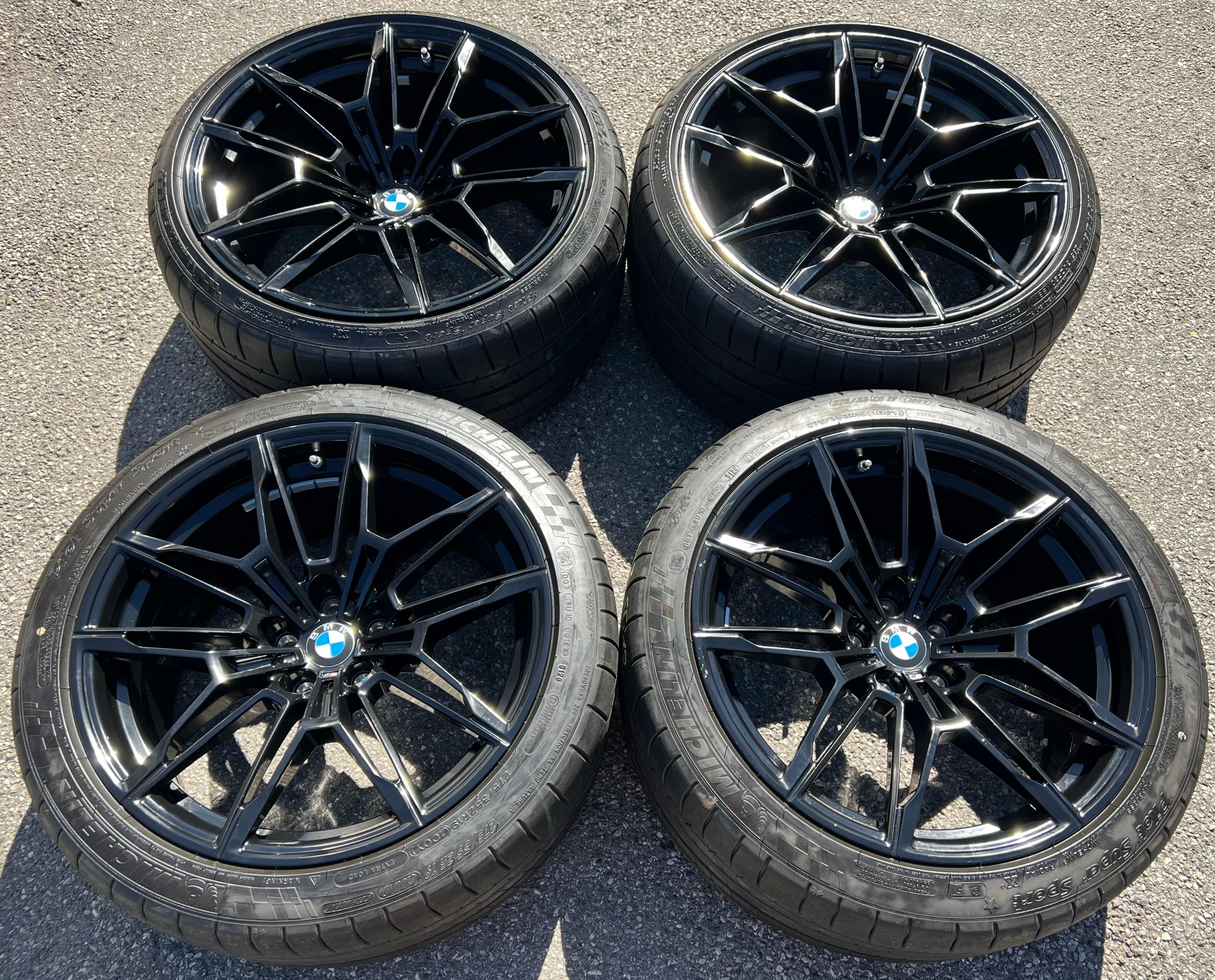 4 ORIGINELE 19" 20" ALUMINIUM ZOMERWIELEN BMW M3 G80 M4 G82 G83 STYLING M825 GRATIS LEVERING