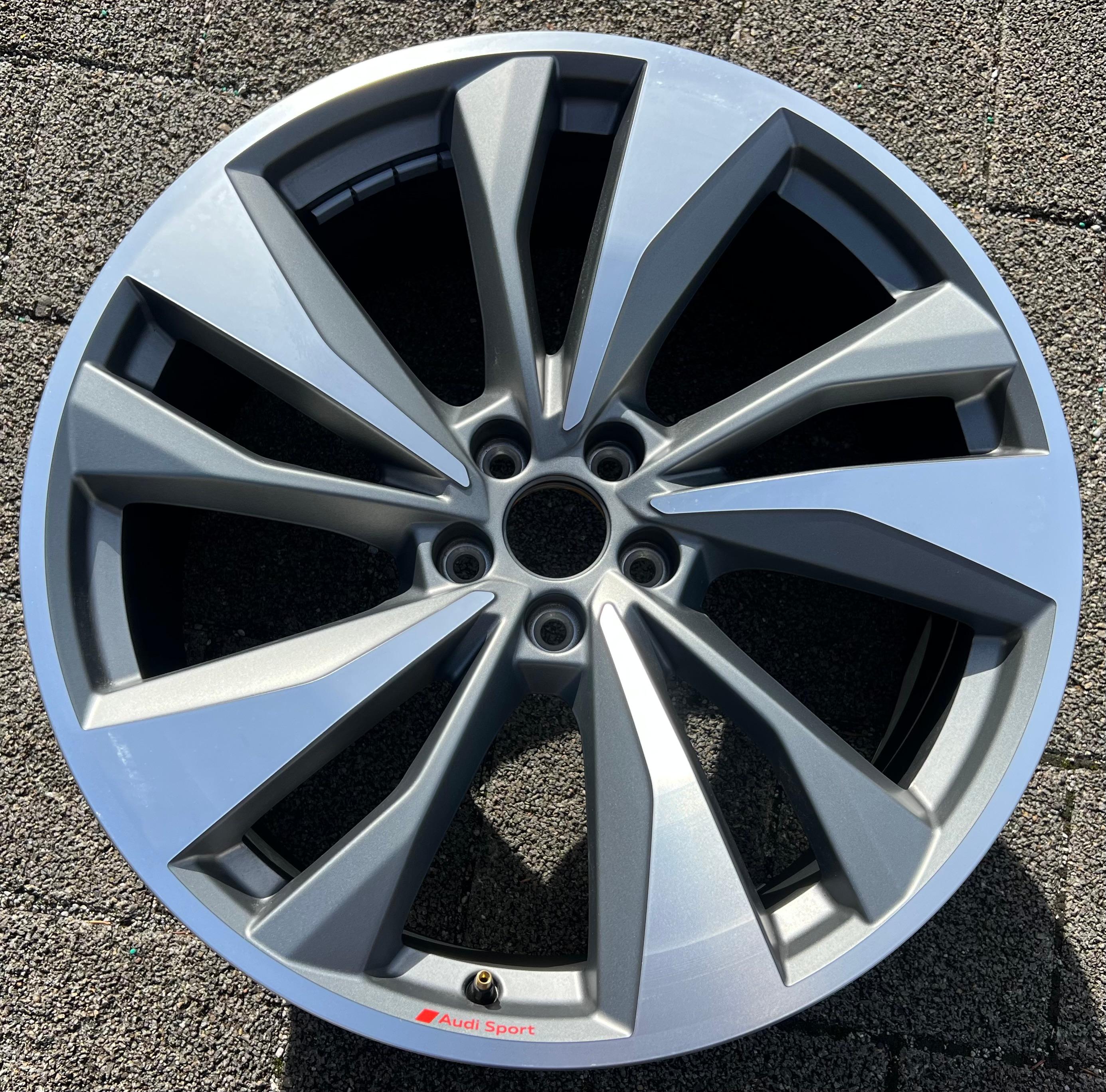 1 CERCHIONE IN LEGA ORIGINALE DA 21" 80A601025CE PER AUDI Q5 SQ5 ANNO DI FABBRICA, 8,5x21 ET34, SPEDIZIONE GRATUITA