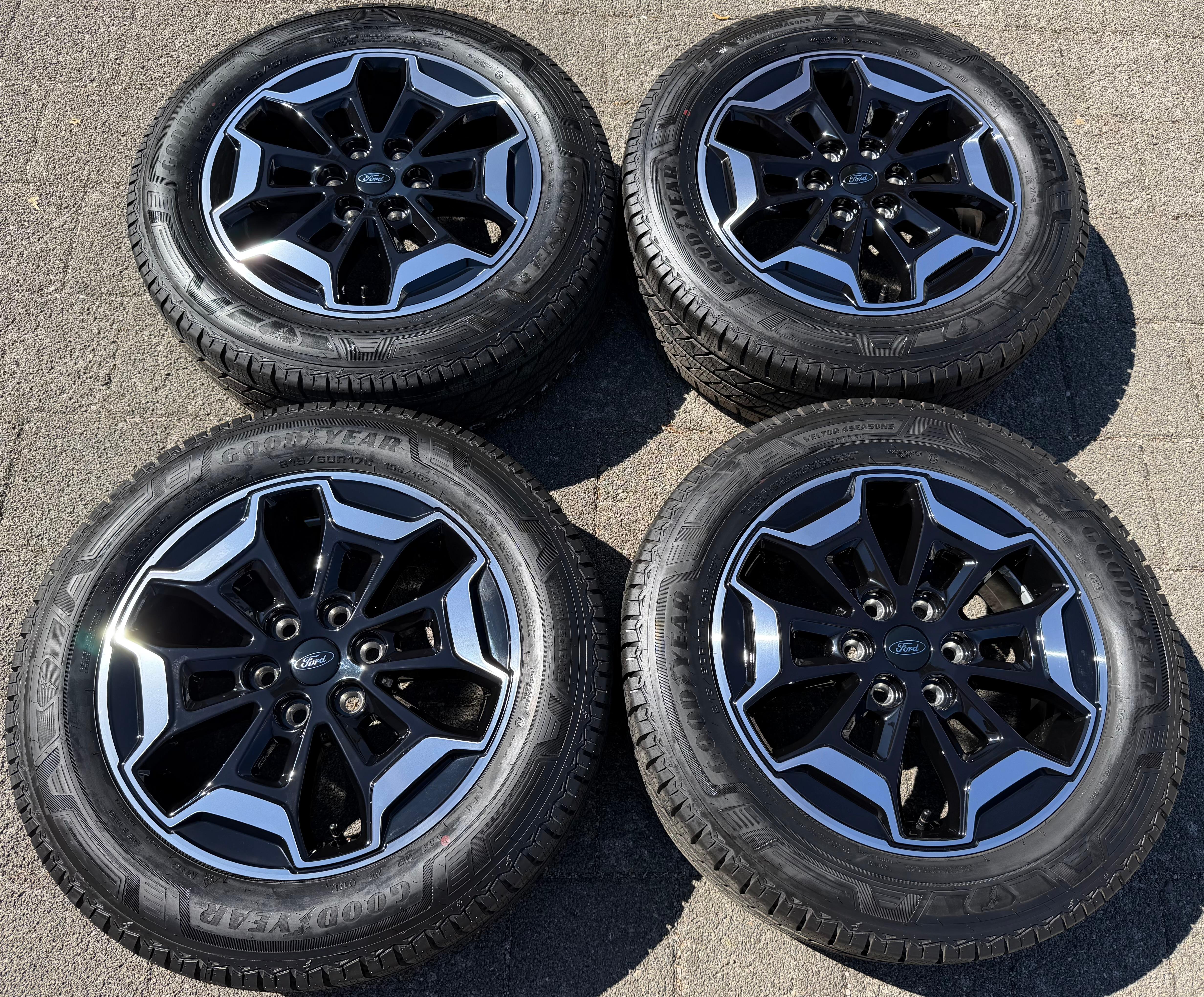4 cerchi in lega Sommer da 17" originali per Ford Transit Tourneo Custom NXN 2024, Continental PZ31-FA RDKS