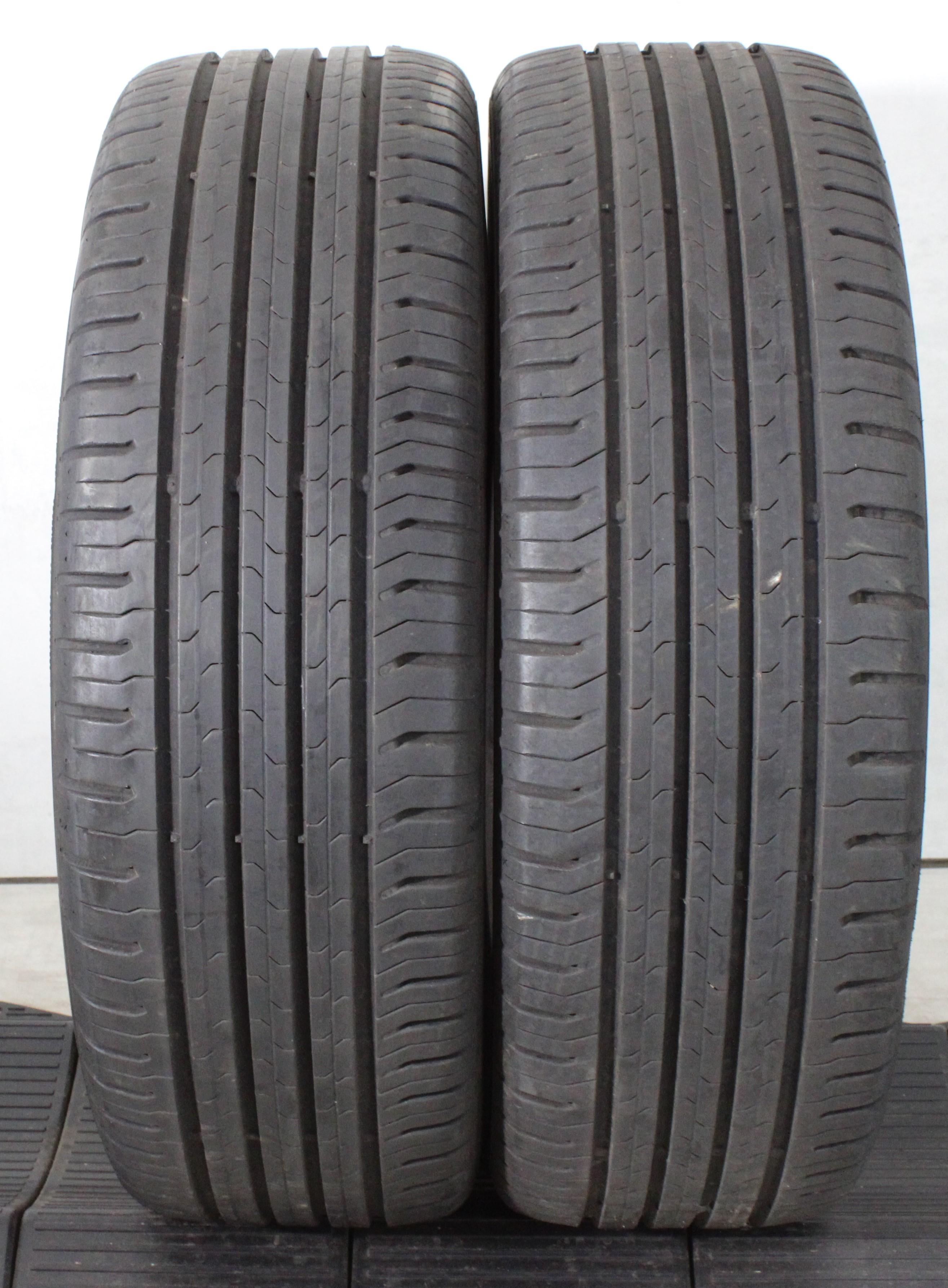 2 x 215/60R17 96H Sommerreifen Continental Eco Contact 5 6,5-7mm 2015