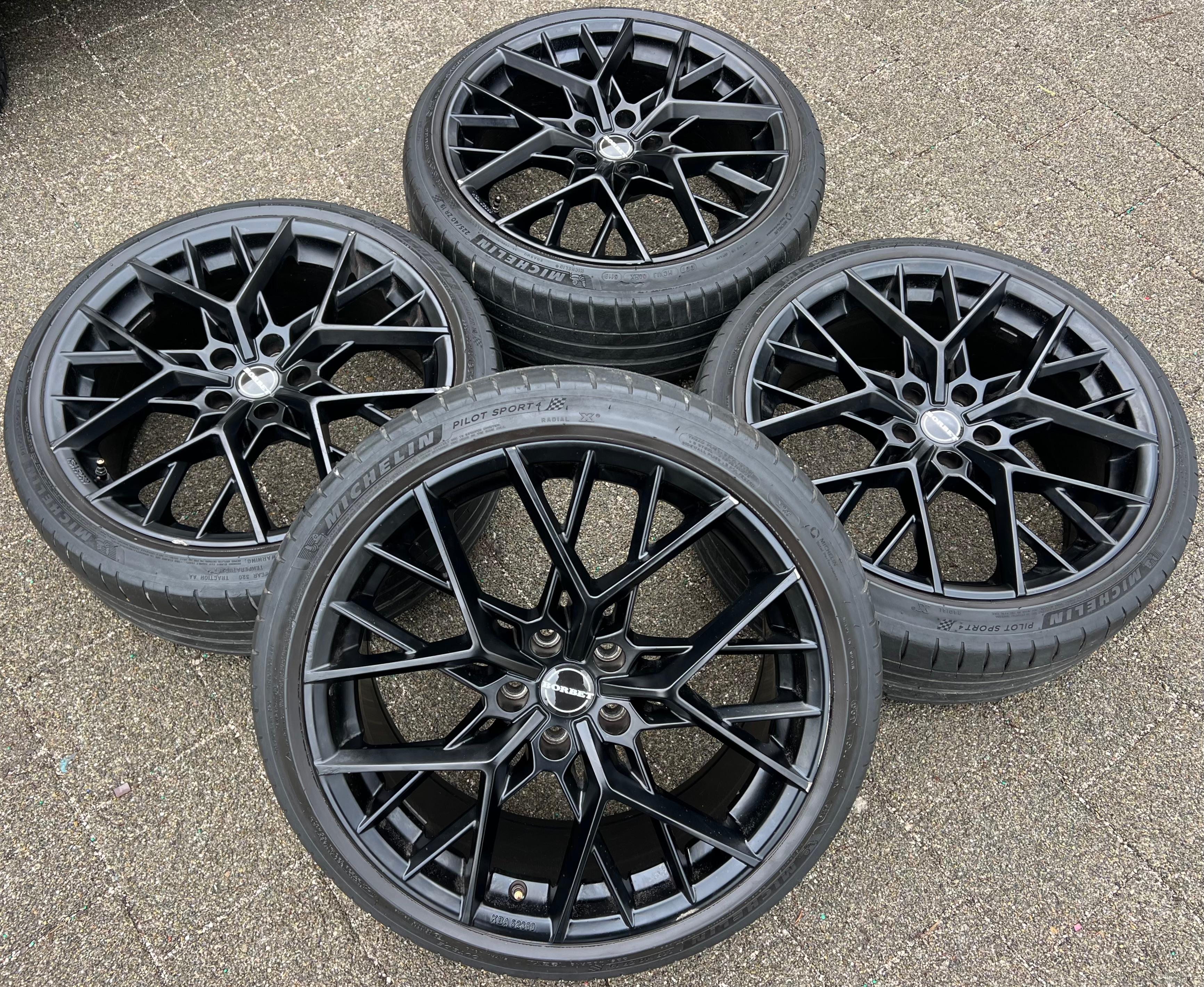 19" ALU SOMMERRÄDER AUDI A2 VW T-ROC PASSAT B8 CJ BEETLE SUPERB 3 4 225/40R19 93W