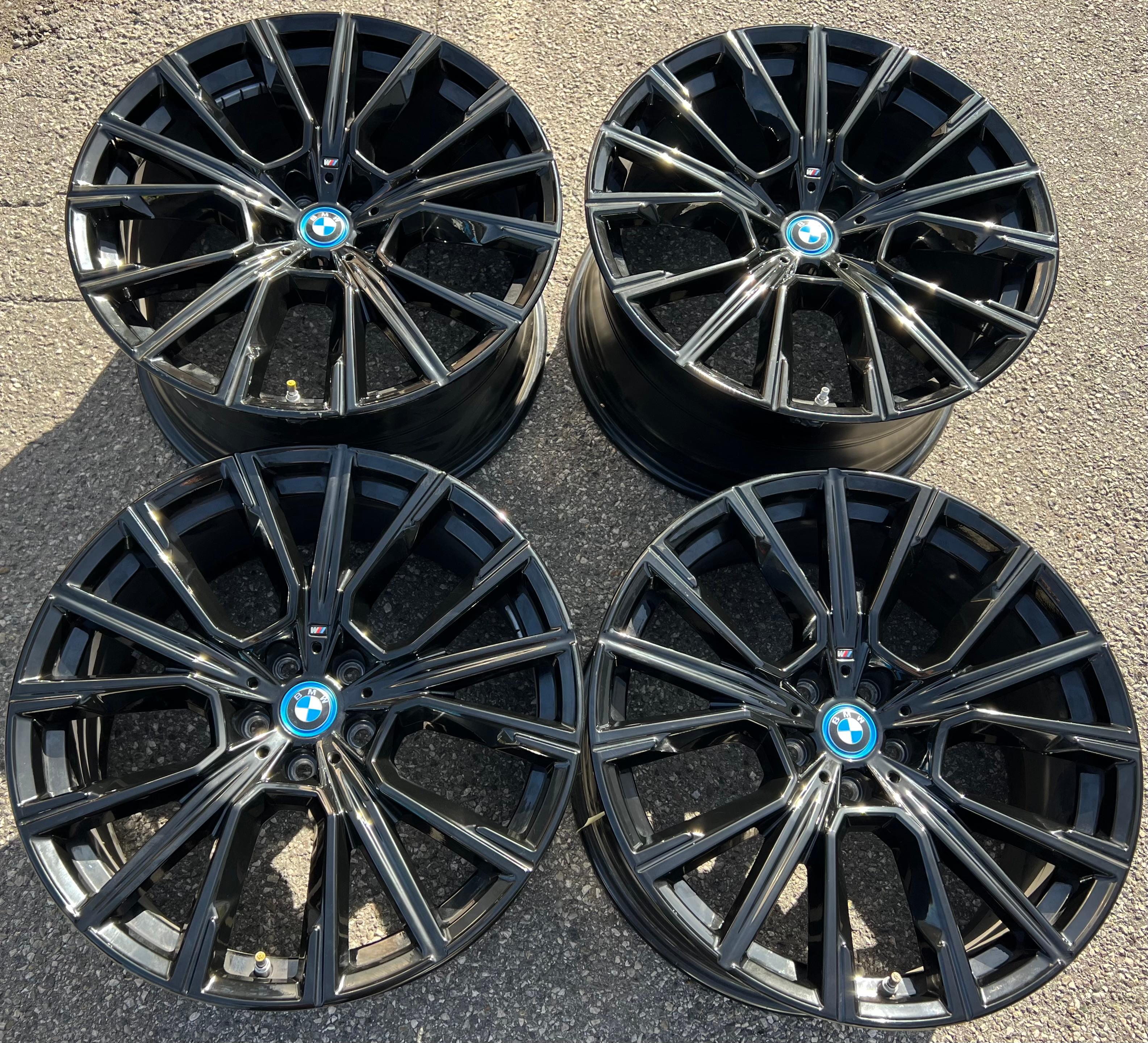 4 cerchi in lega originali da 20" per BMW Serie 7 (G11/G12), Serie 6 GT (G32), M817, 817M con sistema di monitoraggio della pressione dei pneumatici (TPMS)