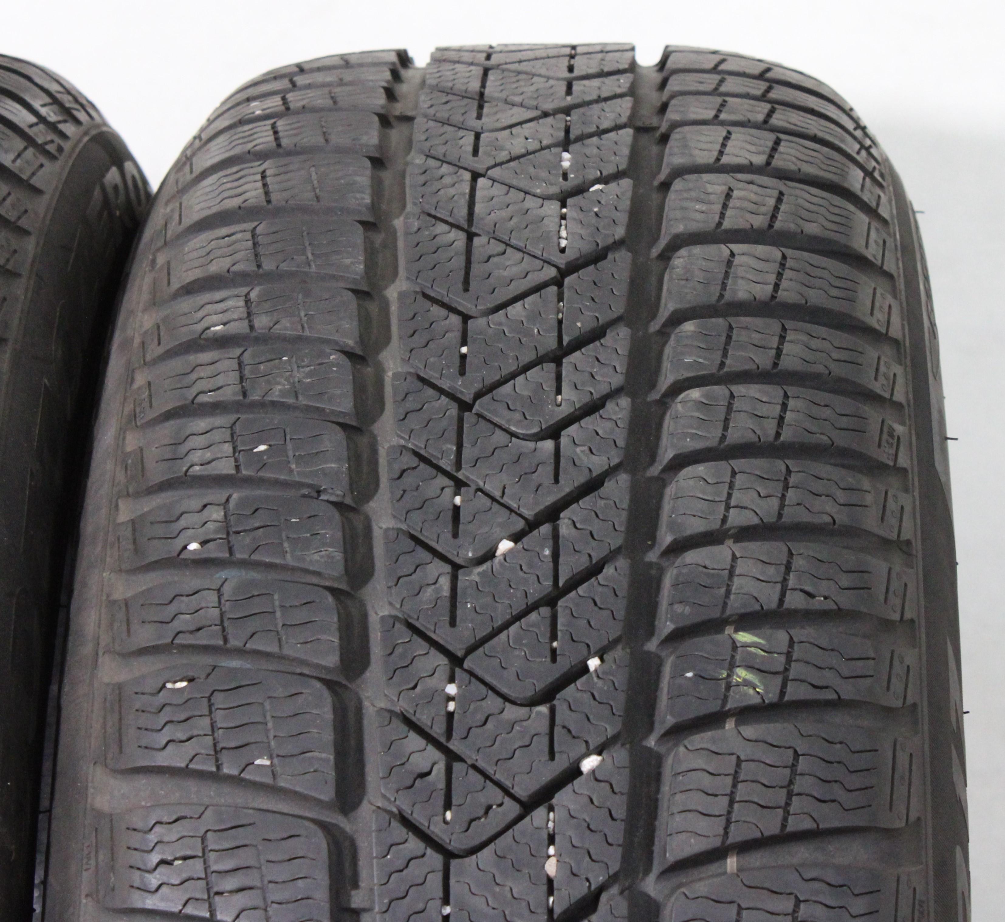 2 x 225/55R17 97H Winterreifen Pirelli Sottozero 3 * Runflat 1x6-6,5mm/1x6,5-7mm 2015
