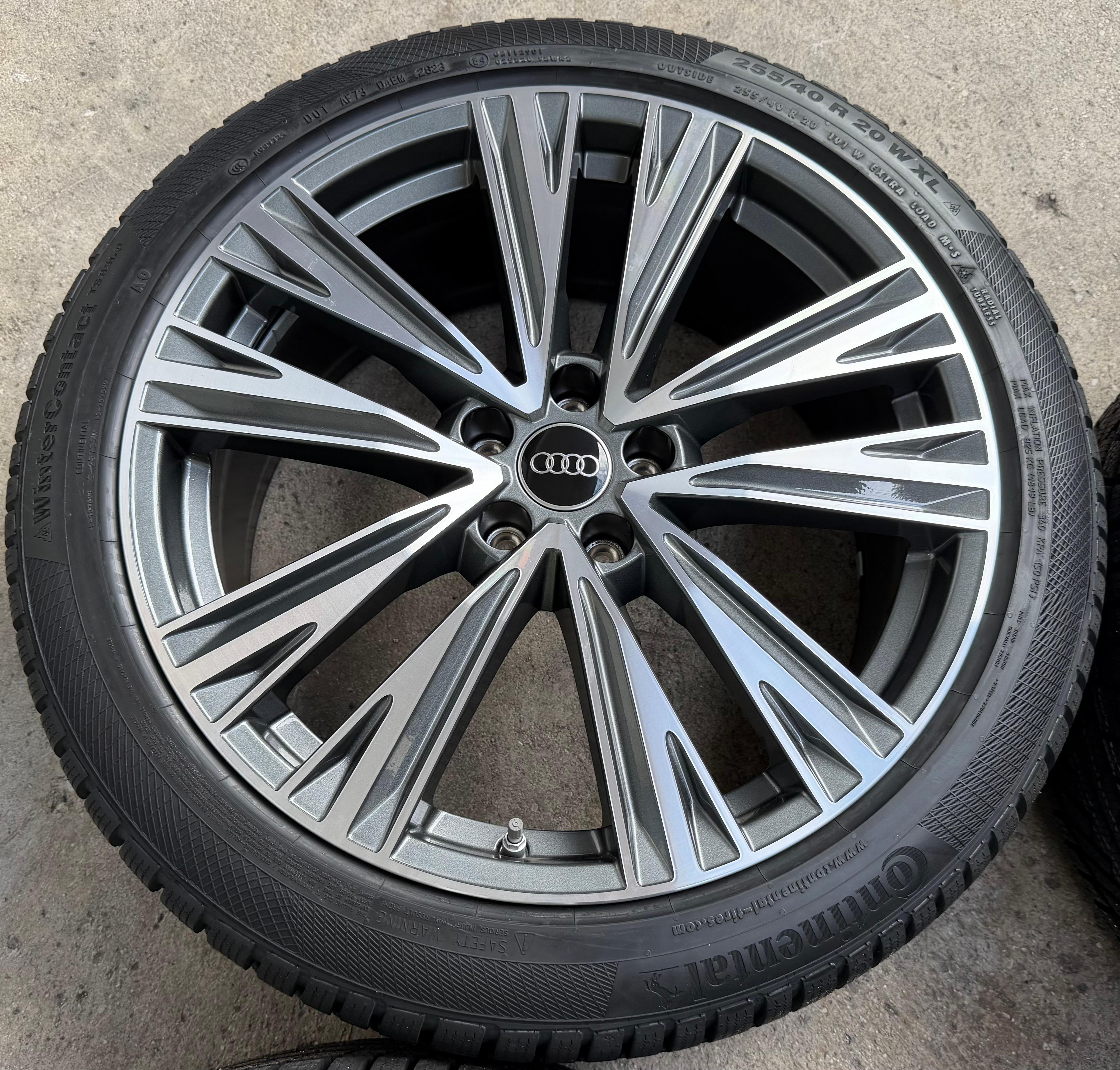 4 Original 20" Alu Winterräder AUDI A6 S6 C8 4K F2 4K0601025J 255/40R20 101W NEU