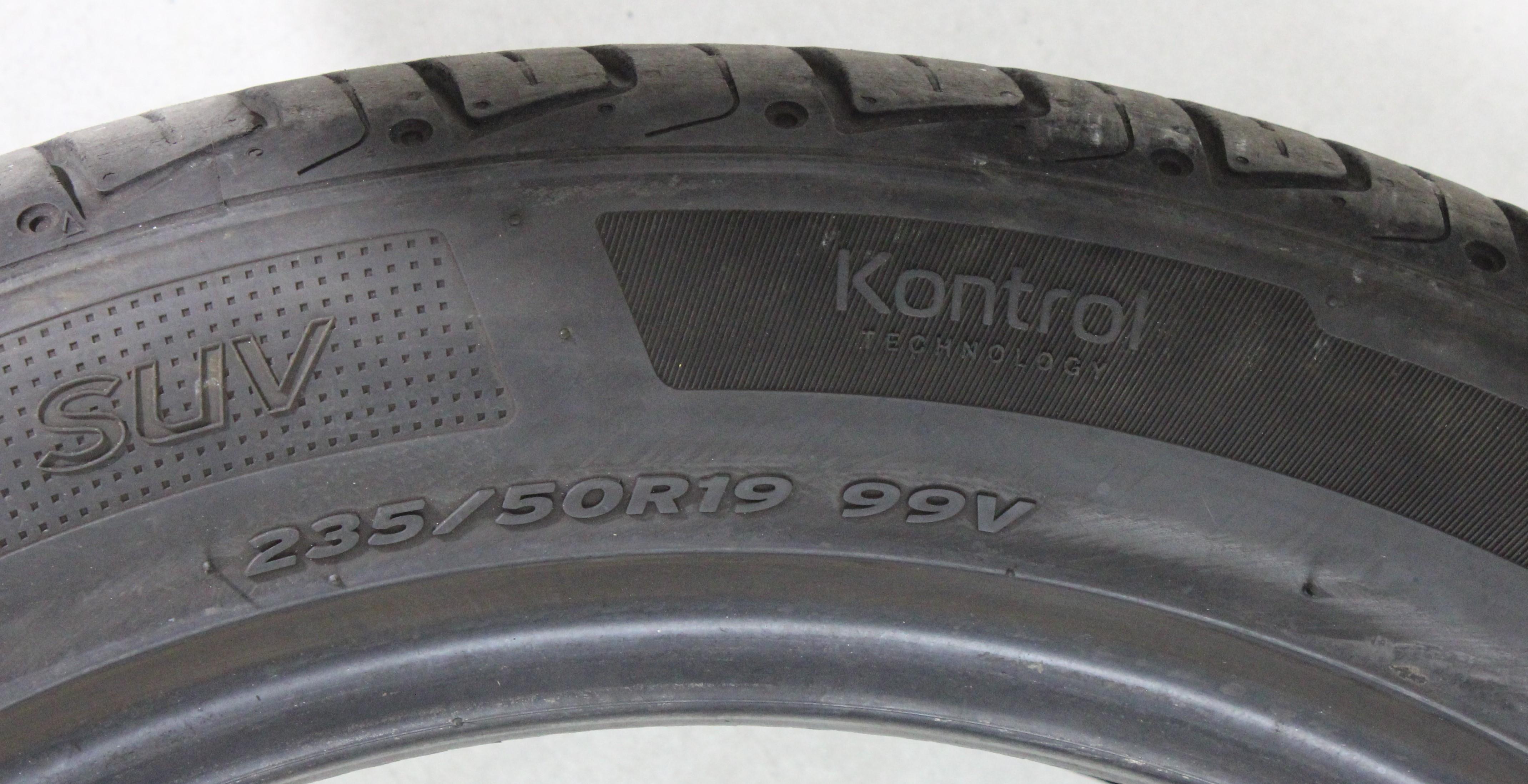2 x 235/50R19 99V Sommerreifen Hankook Ventus S1 Evo 2 SUV 4,5-5mm 2020 Seal