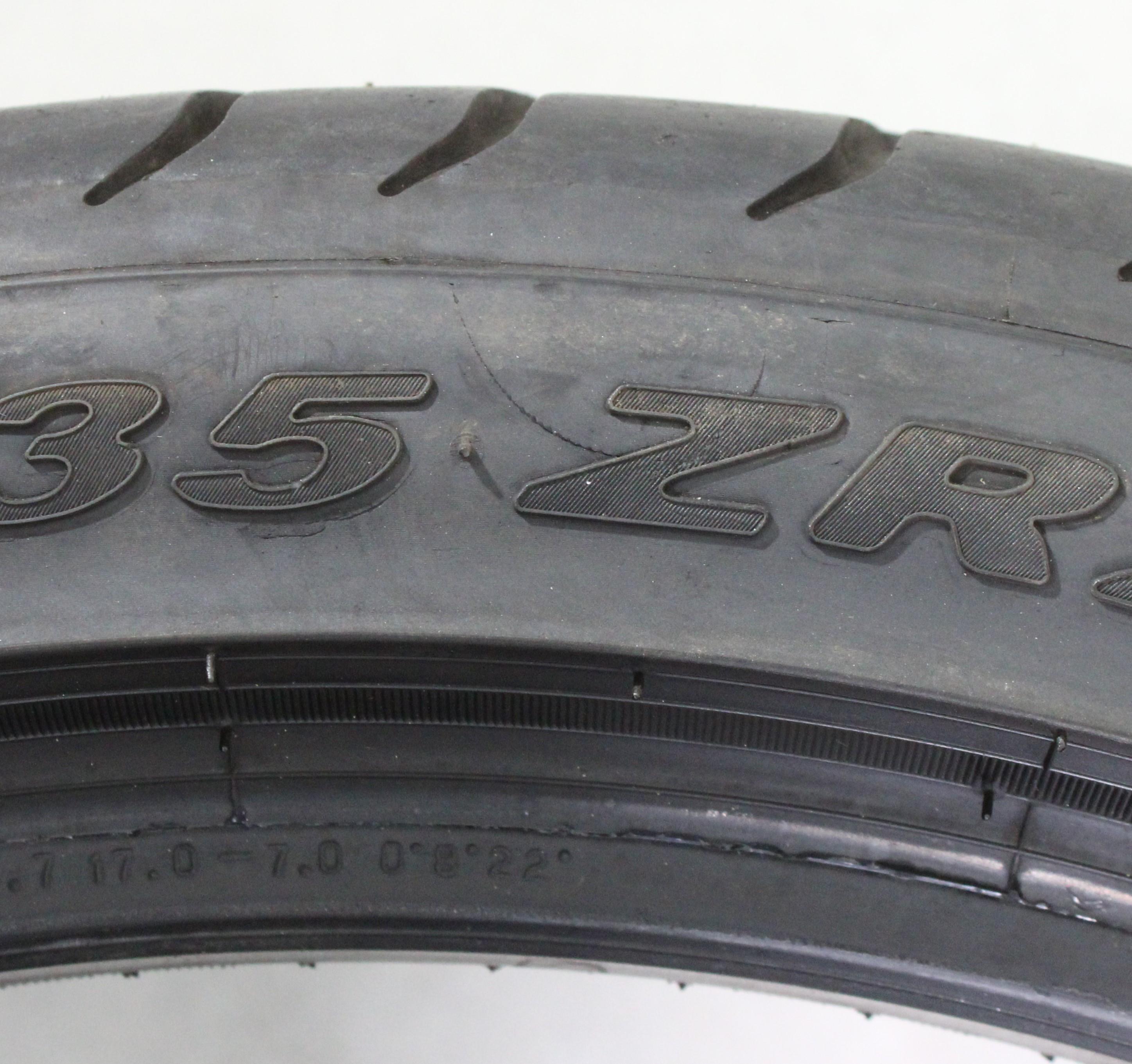 2 x 265/35R20 95Y Sommerreifen Pirelli Pzero N0 5mm 2013