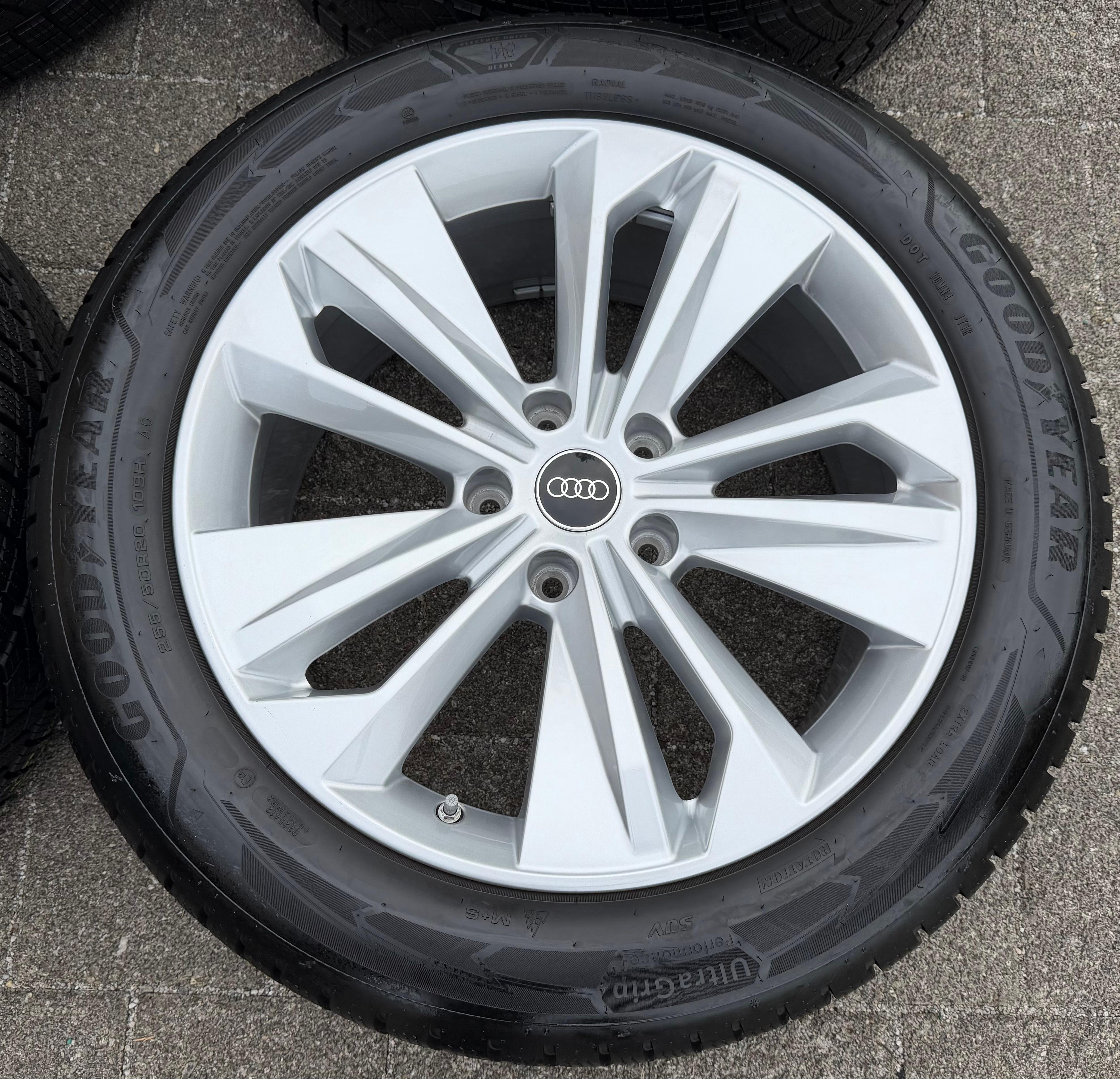 4 ORIGINAL ALU 20" WINTERRÄDER AUDI Q6 SQ6 E-TRON GF 255/50R20 109V 285/45R20 112V