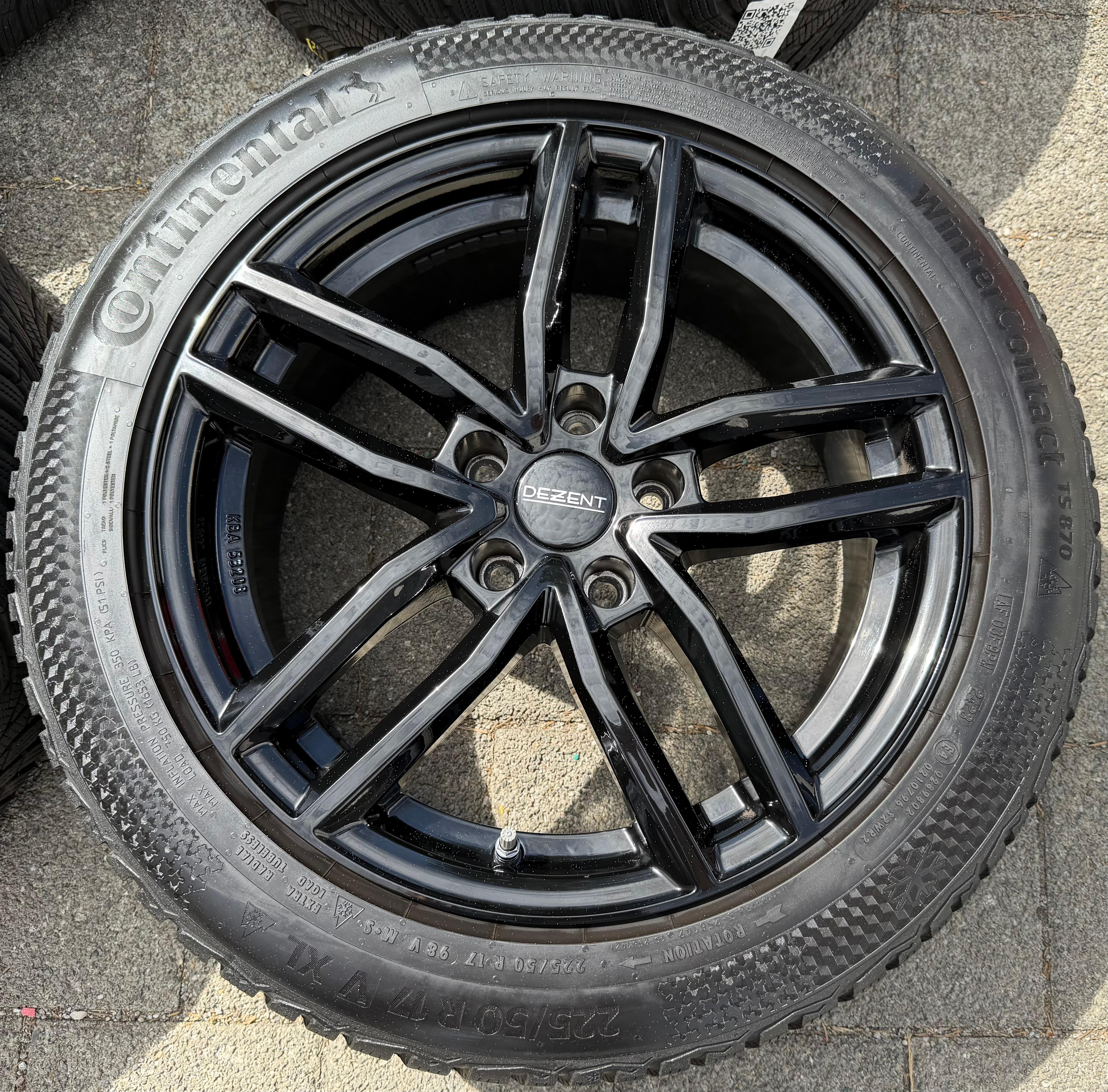 ALU 17" WINTERRÄDER BMW 2ER G42 3ER REIHE G20 G21 4ER G22 G23 225/50R17 98V RDKS
