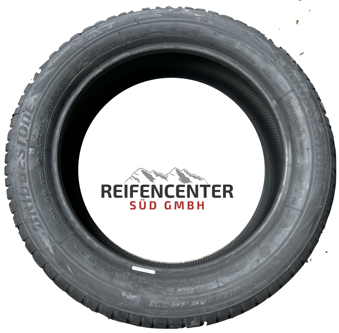2 x 245/50R19 105V pneus hiver Bridgestone Blizzak LM001 Runflat 2022 * NOUVEAU franco domicile