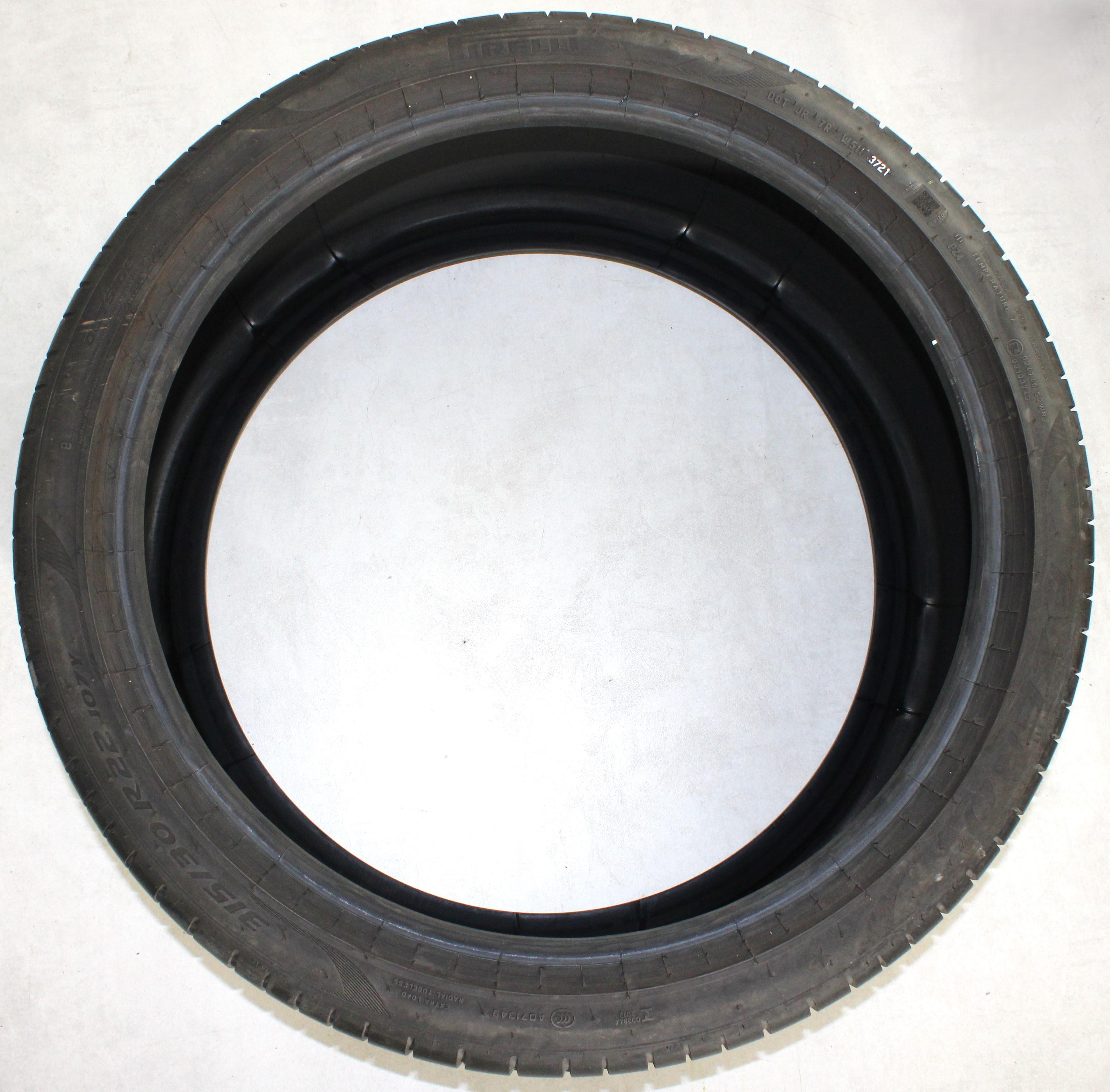 2 x 315/30R22 107Y Sommerreifen Pirelli Pzero PZ4 5-5,5mm 2021 *