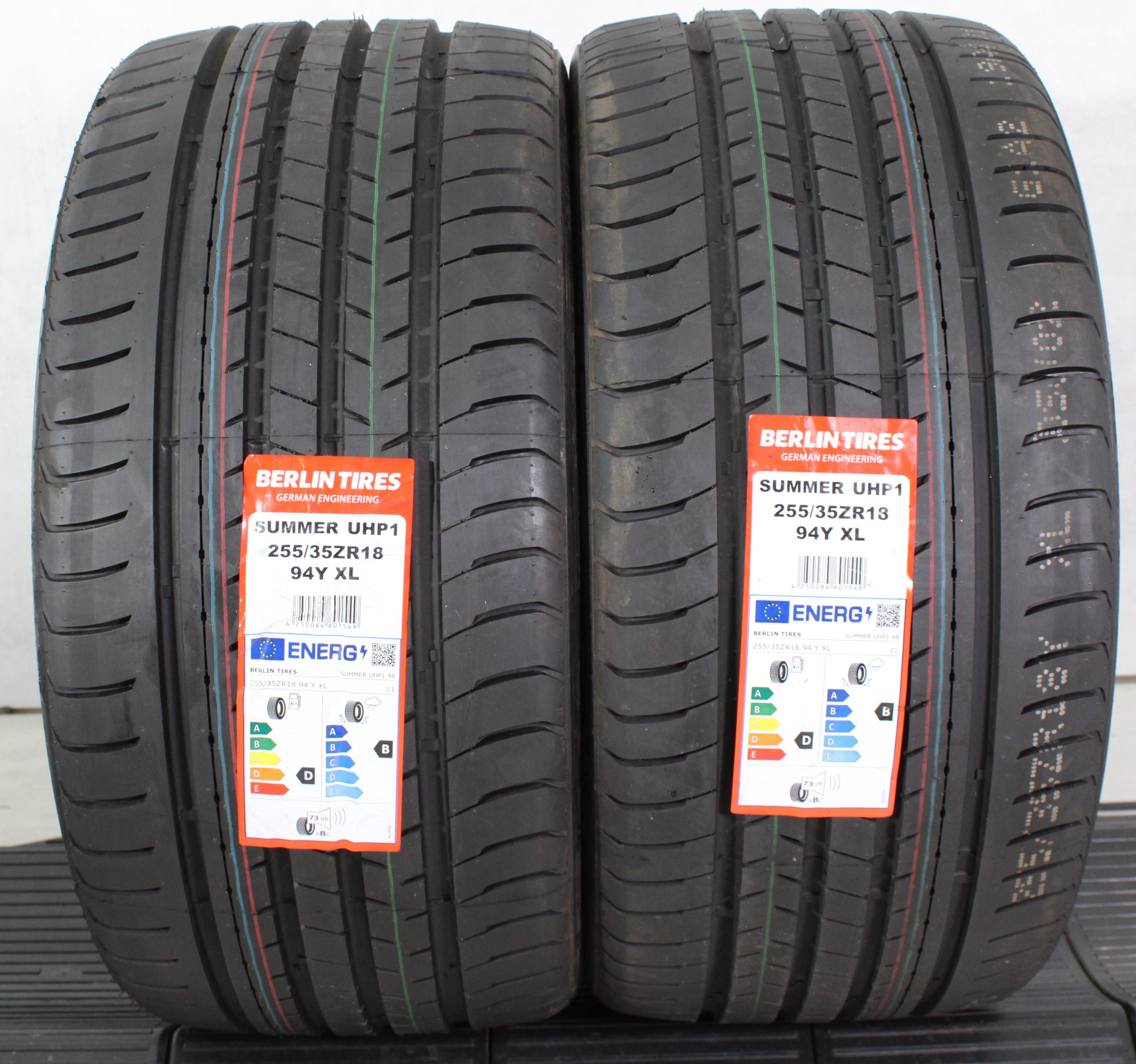 2 x 255/35R18 94Y neumáticos de verano Berlin Tires Summer UHP1 2023 XL NUEVO