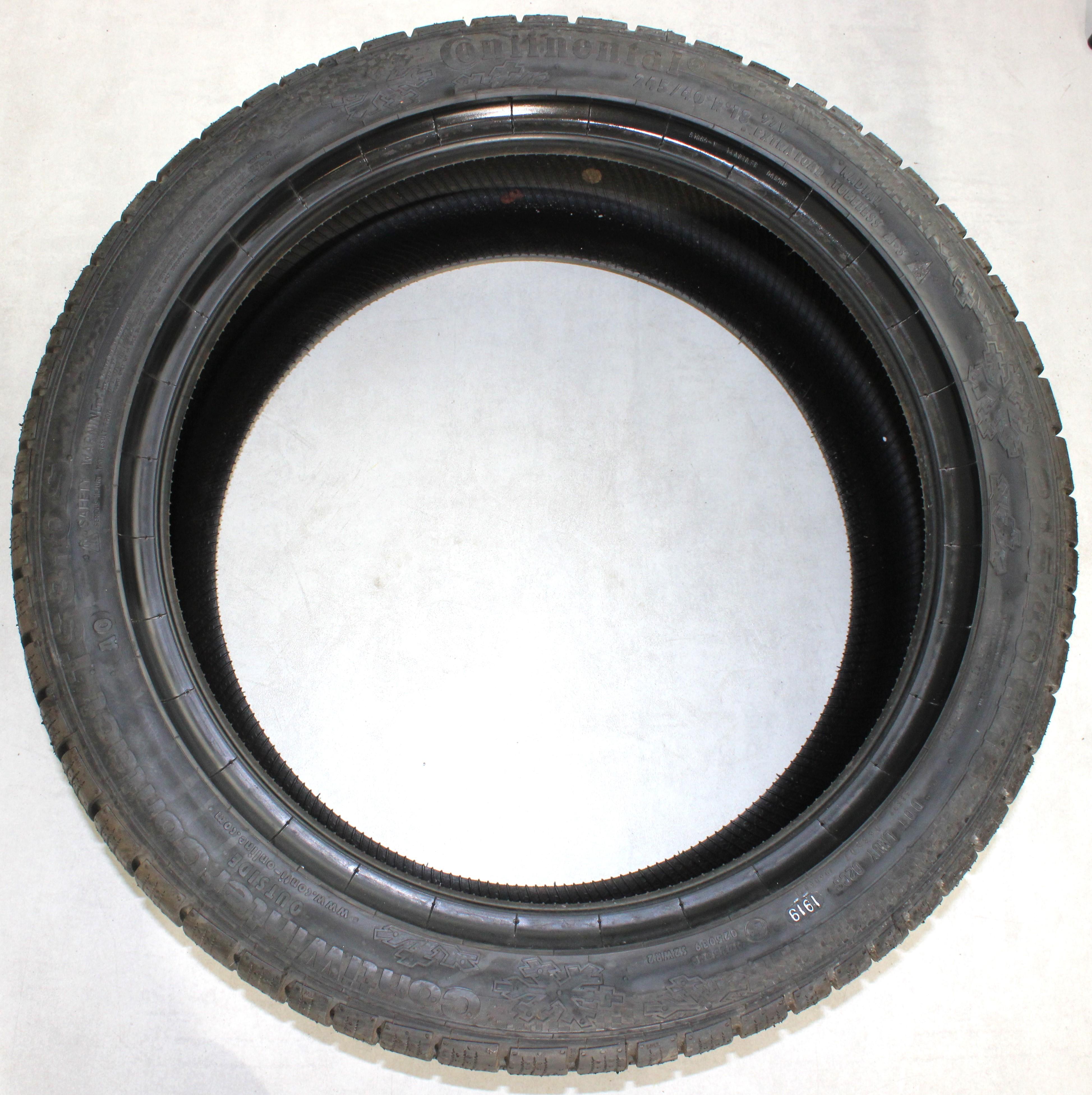 1 x 245/40R18 97V Winterreifen Continental Winter Contact TS810S AO NEU 2019 XL
