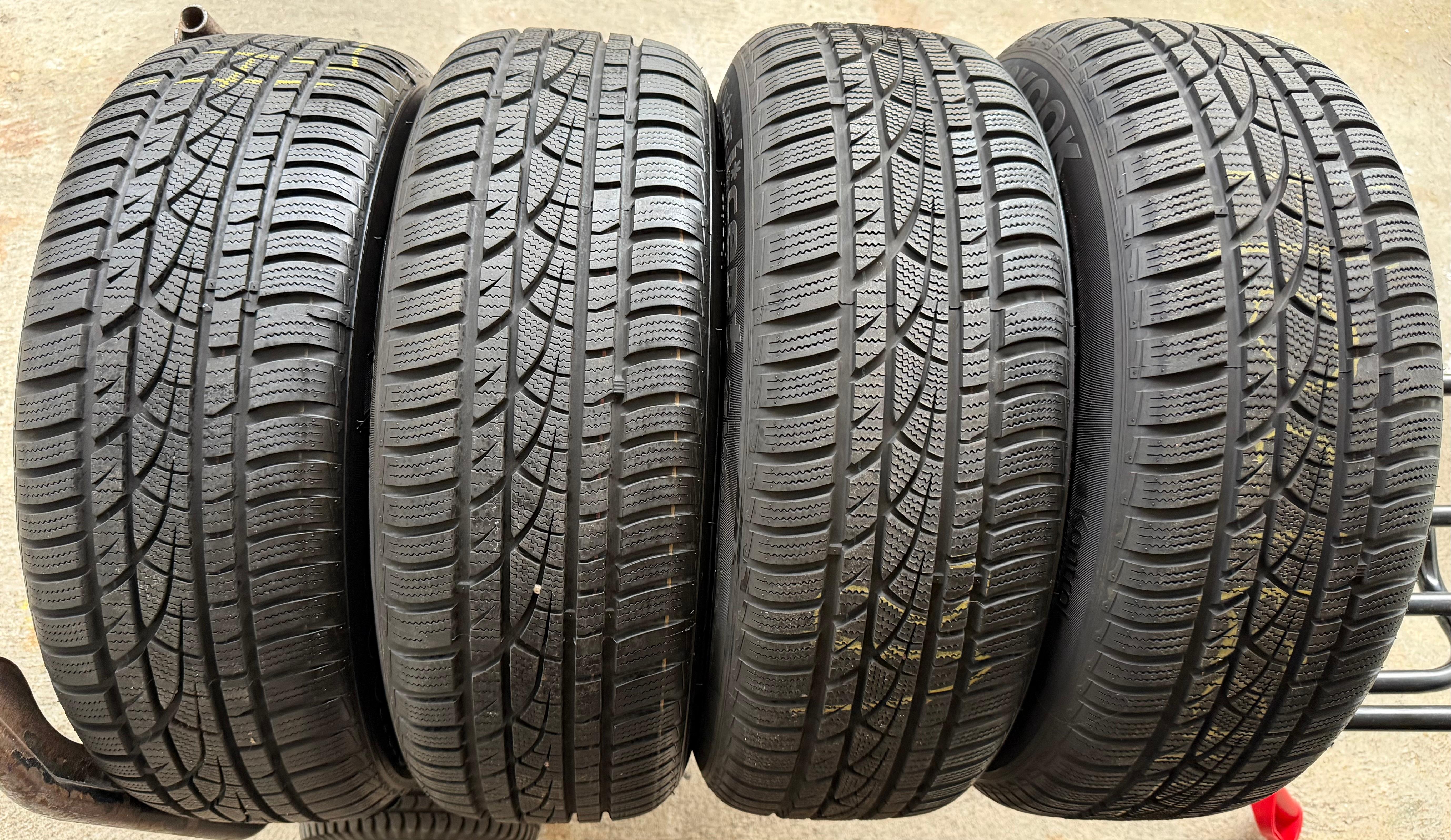 4 Original Alu Winterräder Audi A4 B9 8W 205/60R16 92H 8W0601025 Hankook