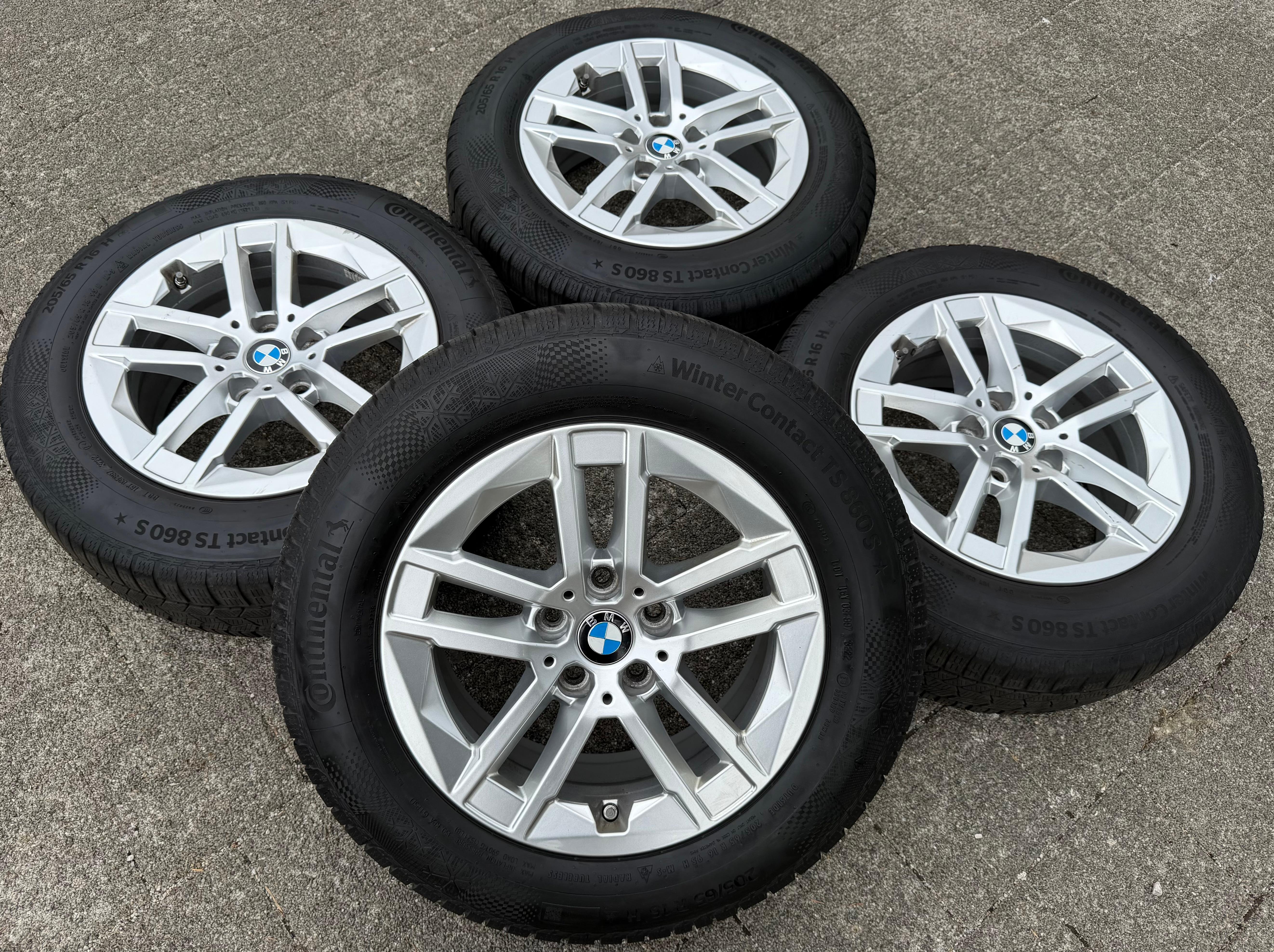 4 Original Alu Winterräder BMW 2ER Reihe Active Tourer U06 Styling 186 6888838