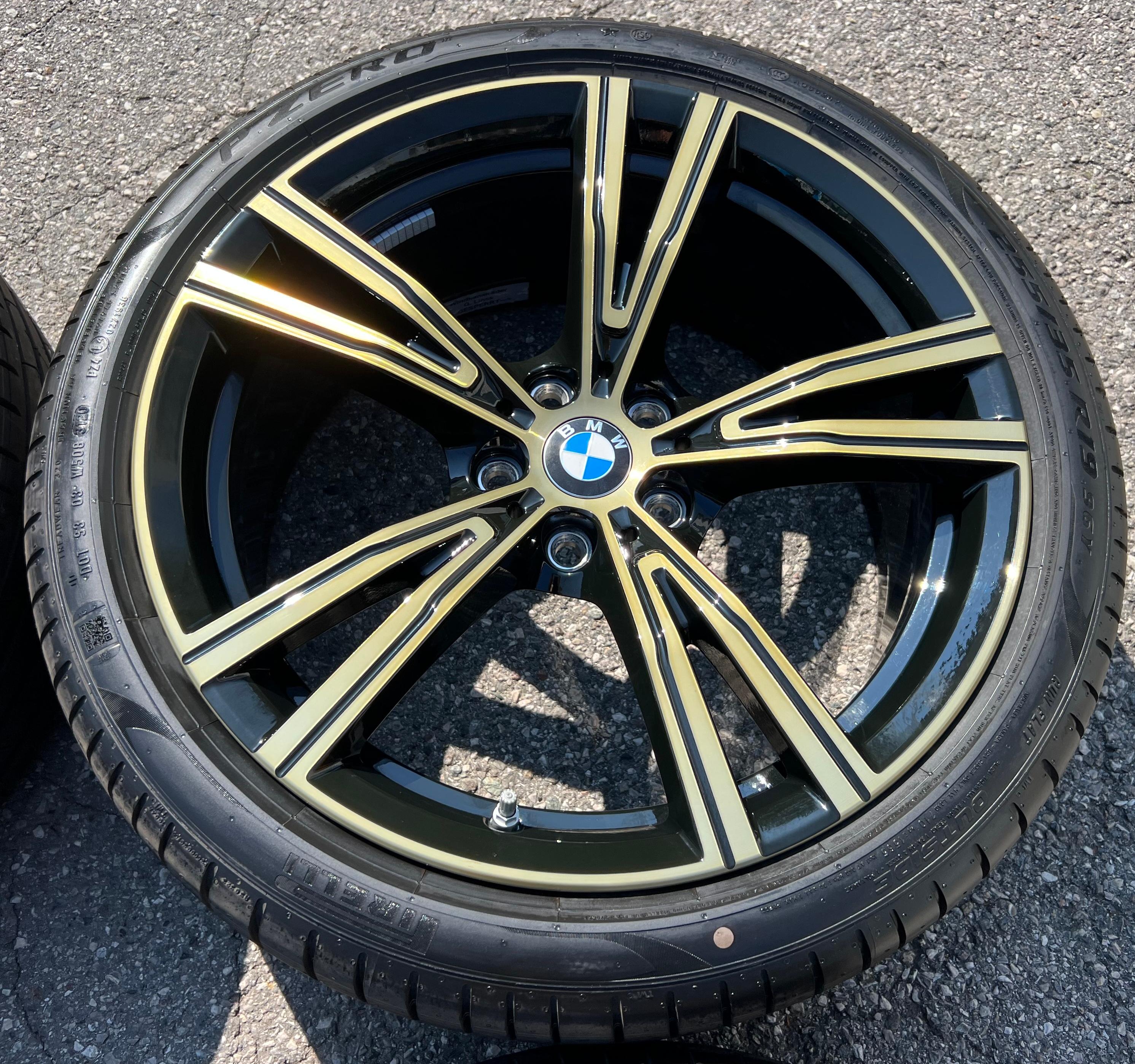 ORIGINAL 19" ALU SOMMERRÄDER BMW 2ER G42 3ER REIHE G20 G21 4ER G22 G23 793i GOLD