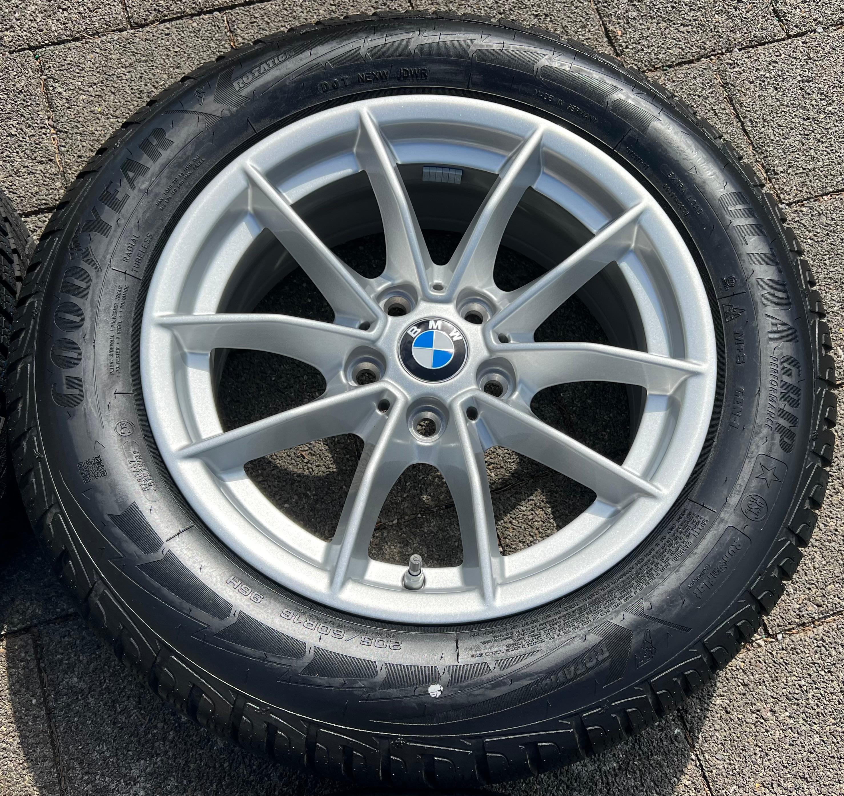 4 ORIGINAL 16" ALU WINTERRÄDER BMW 3ER REIHE G20 G21 205/60R16 96H RDKS 2020 NEU FREIHAUS