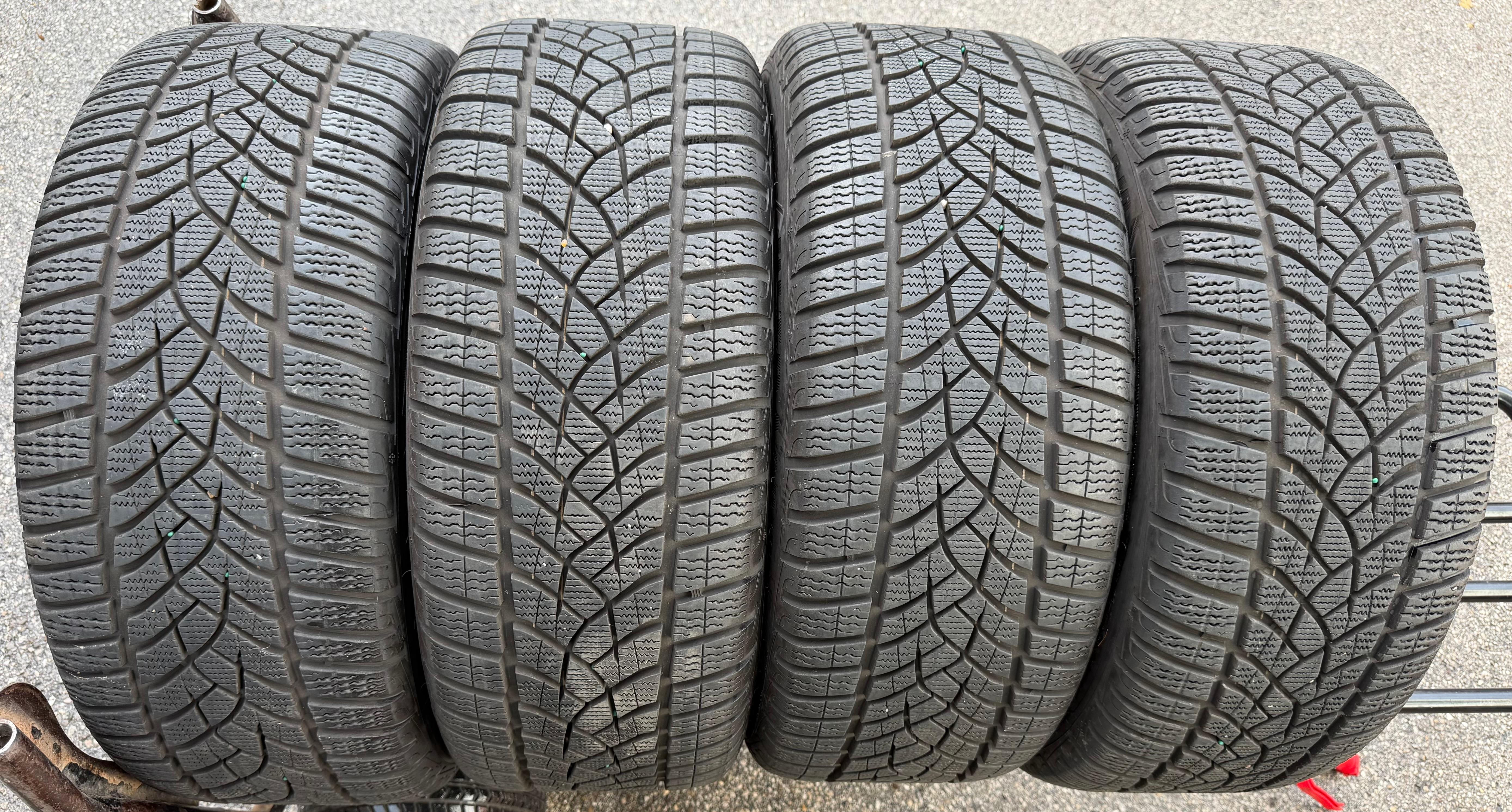 4 ruedas de invierno de aluminio originales de 18" para Audi A5 S5 8W F5 245/40R18 97V 8W0601025EE Goodyear