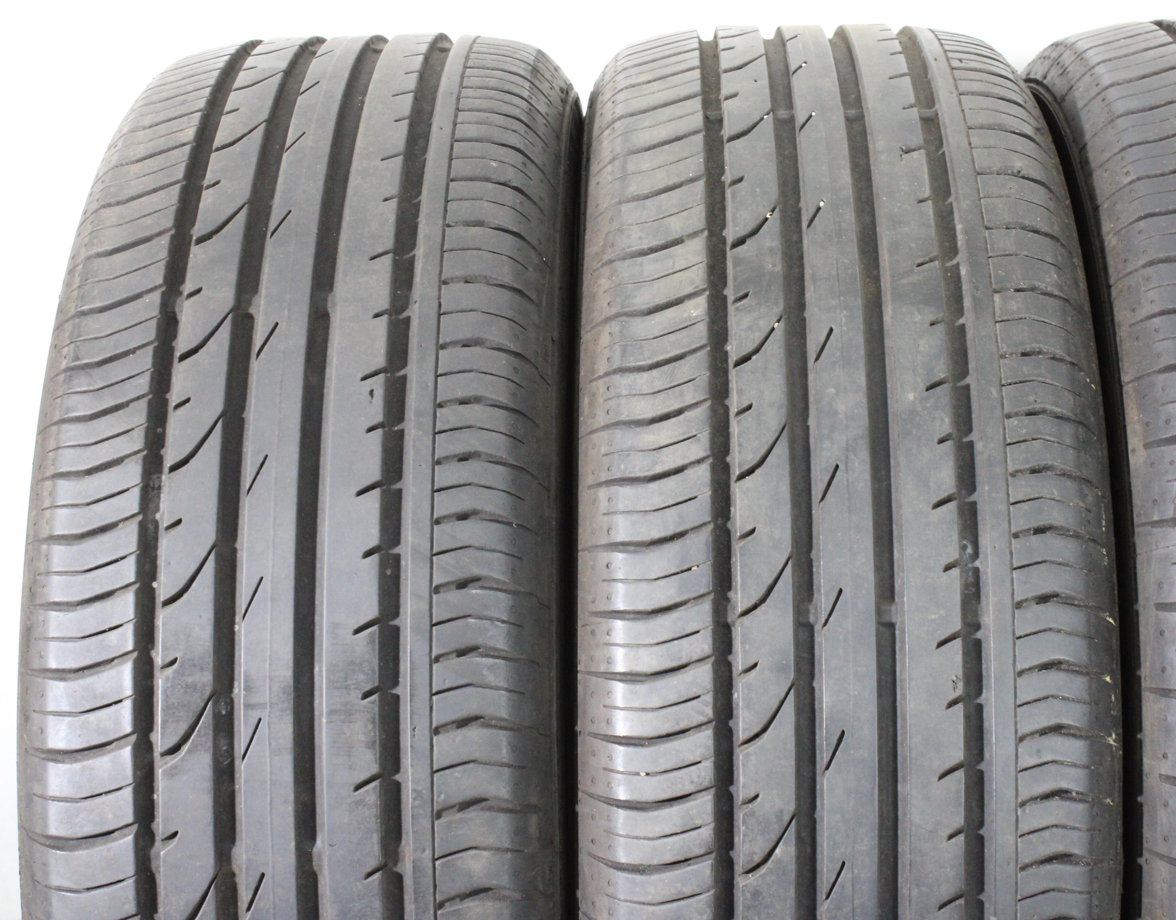 4 x 215/55R18 95H Sommerreifen Continental Premium Contact 2 6,5-7mm 2016 Freihaus