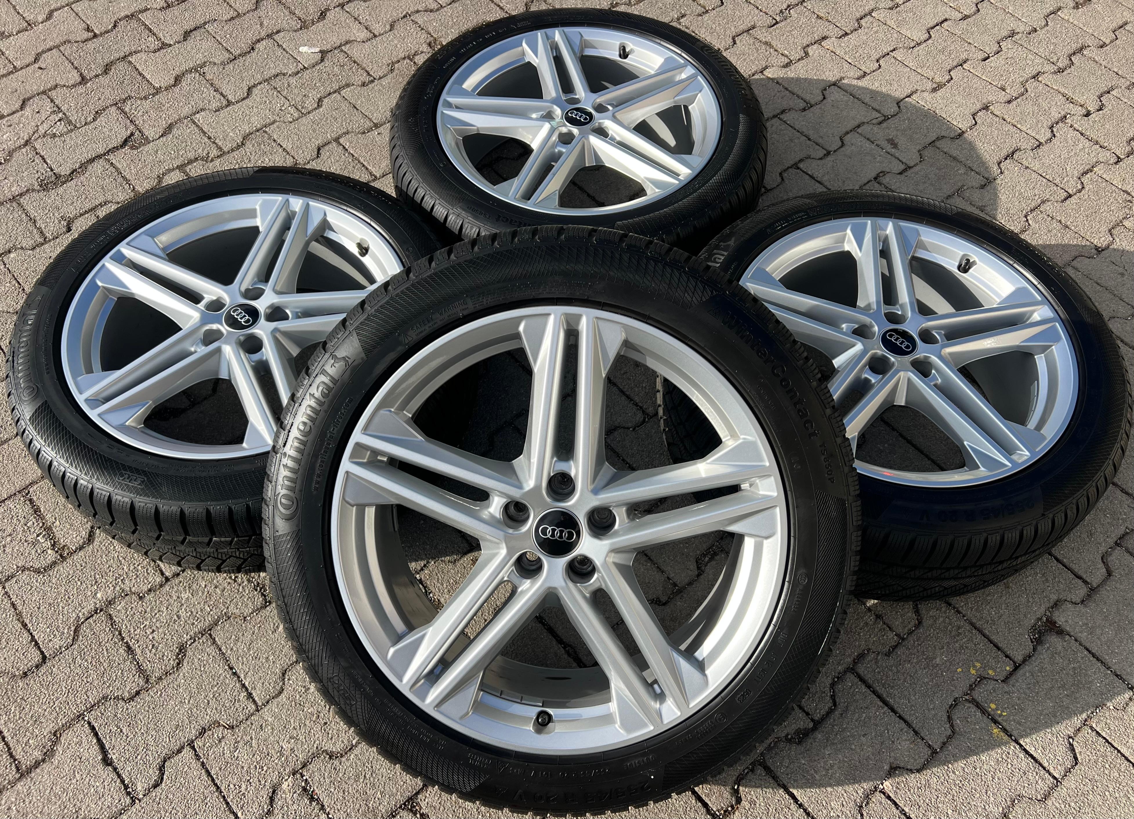 4 ORIGINAL 20" ALU WINTERRÄDER AUDI Q5 SQ5 FY 80A601025N 255/45R20 101V DOT 2023