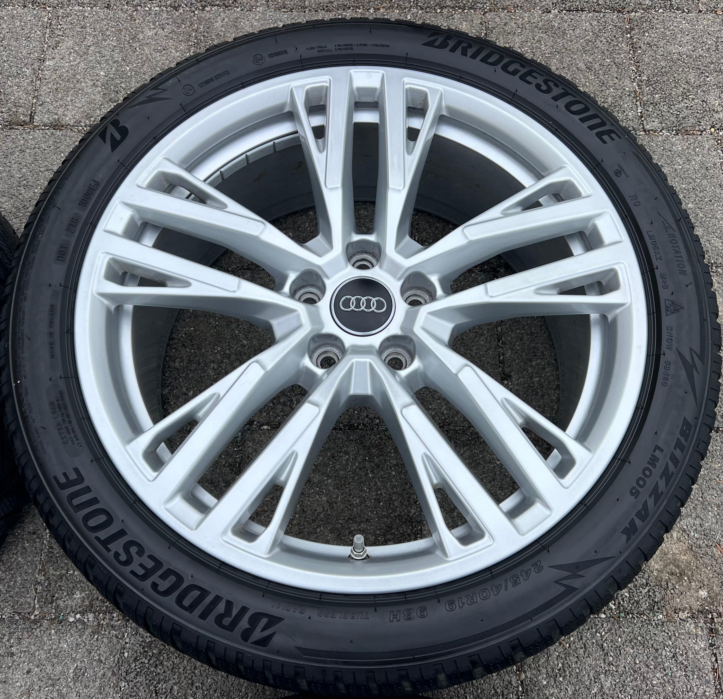 4 ORIGINAL 19" ALU WINTERRÄDER AUDI A5 S5 FU2 B10 8B3601025AS 245/40R19 98H 2024