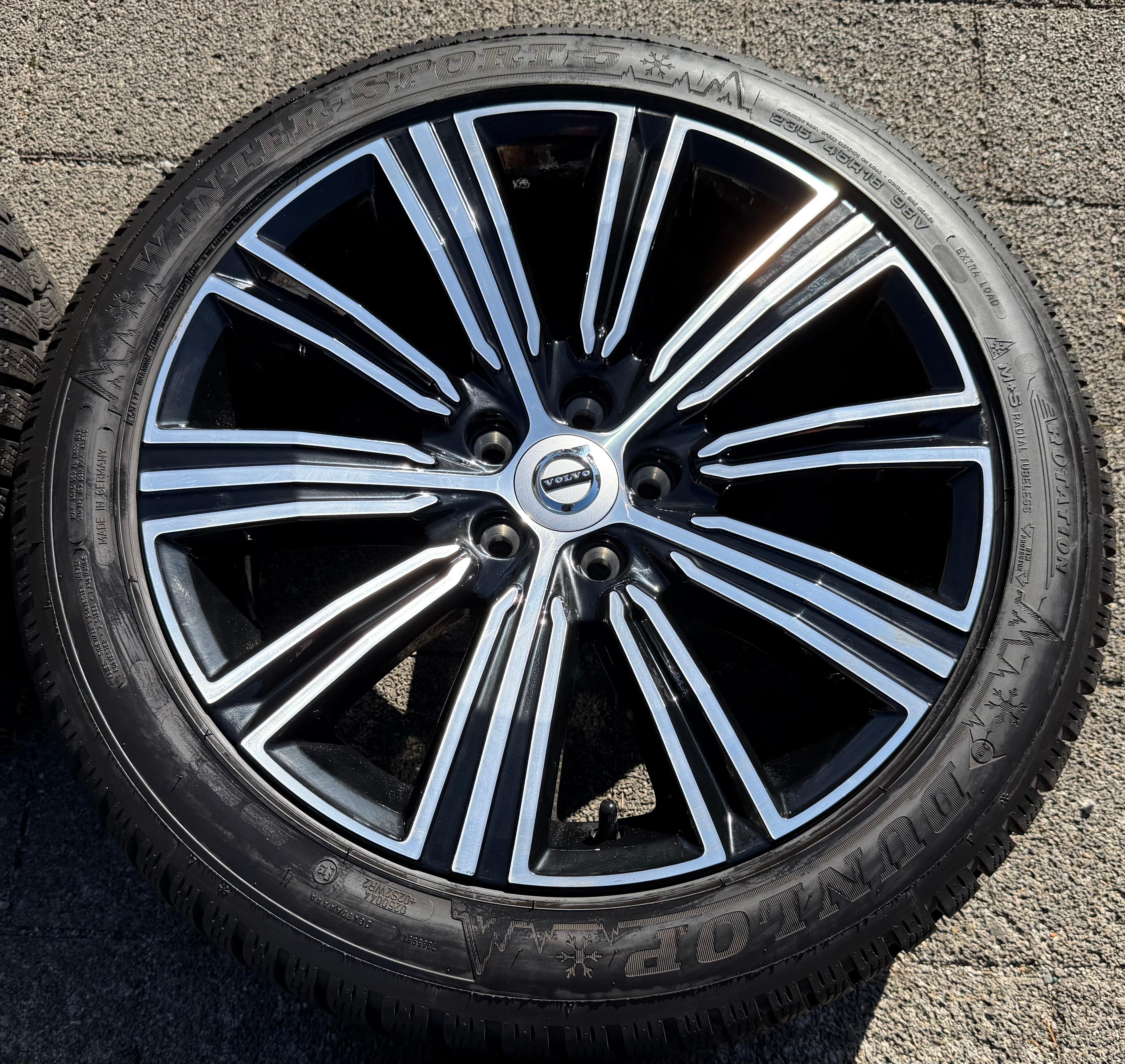 4 Original 18" Alu Winterräder VOLVO S60 V60 235/45R18 98V 31471312 2025