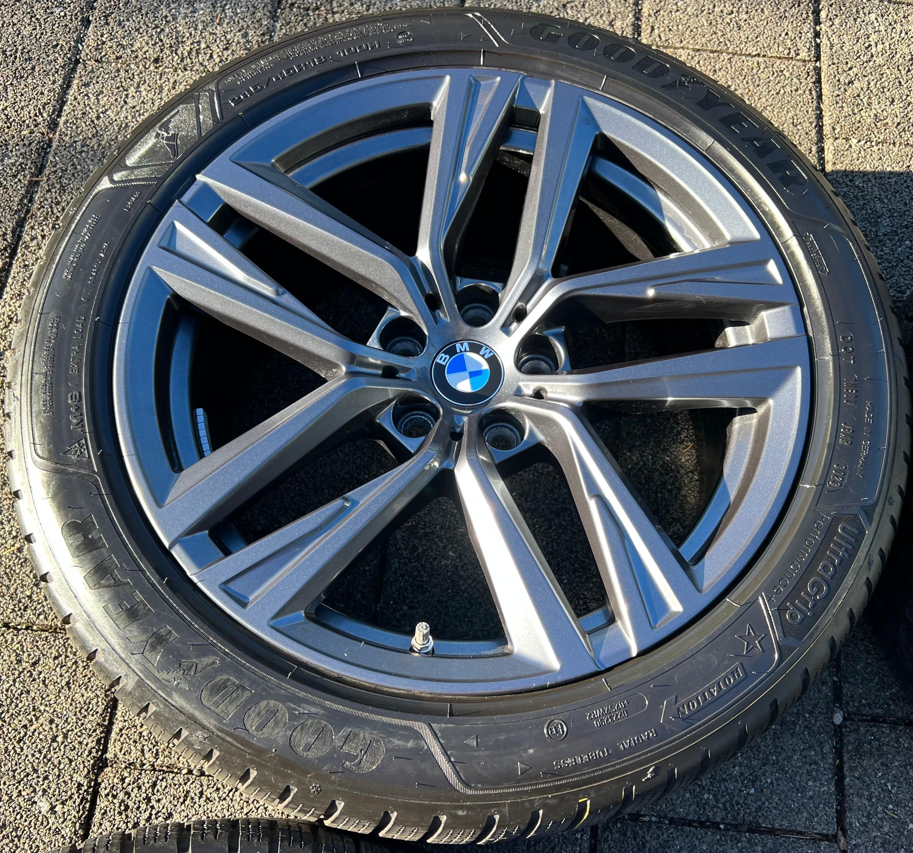 4 ORIGINAL 18" ALU WINTERRÄDER BMW 4ER GRAN COUPE G26 i4 STYLING 853 RDKS FREIHAUS
