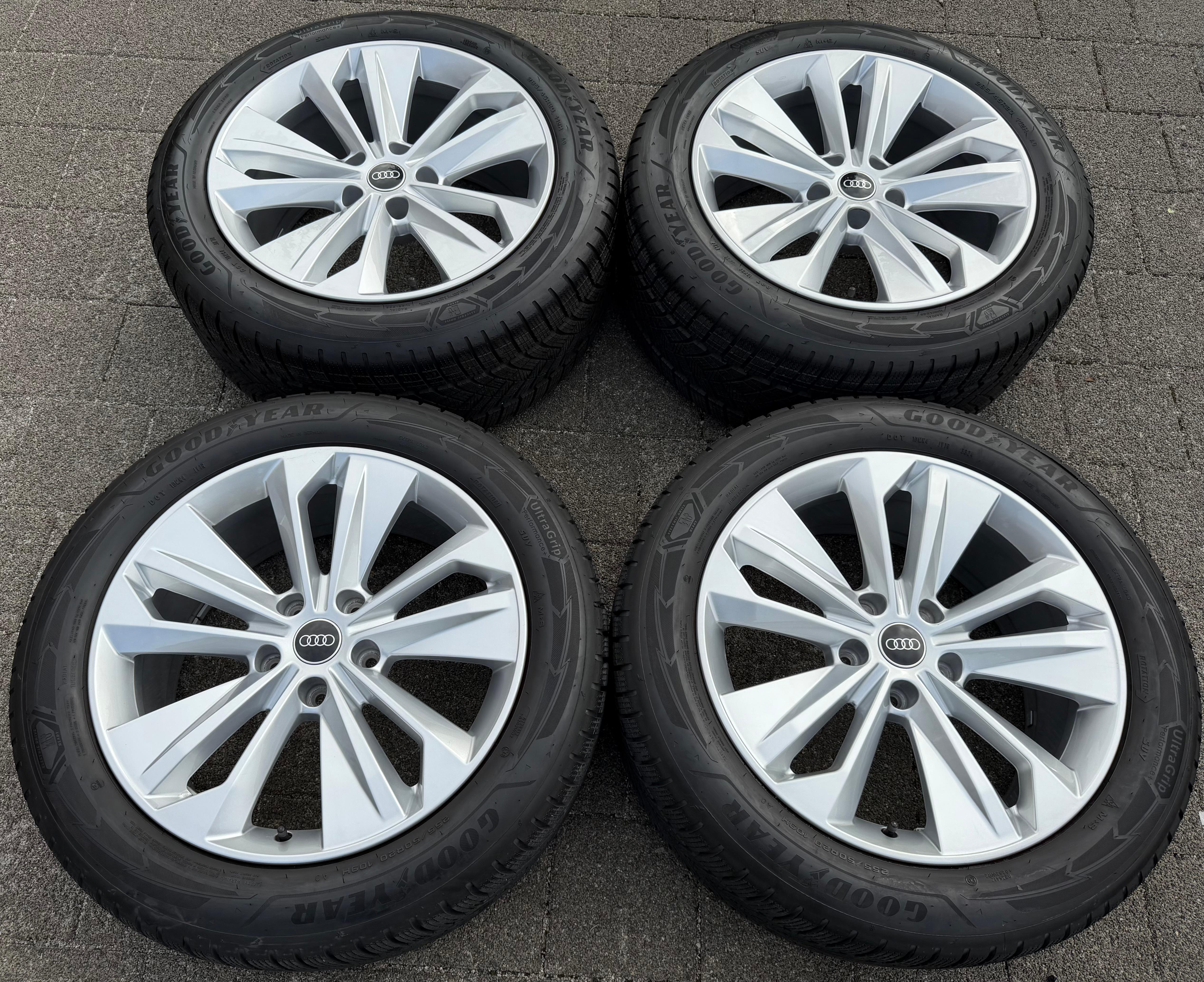 4 ORIGINAL ALU 20" WINTERRÄDER AUDI Q6 SQ6 E-TRON GF 255/50R20 109V 285/45R20 112V