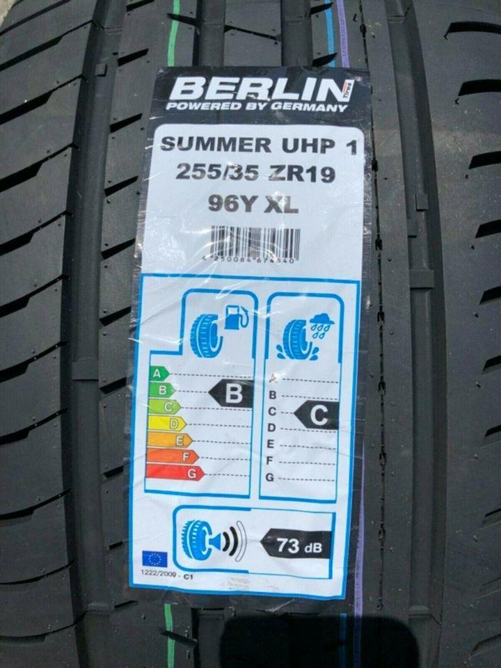 2 X 255/35R19 96Y BERLIN TIRES PNEUS ÉTÉ UHP1 NEUFS