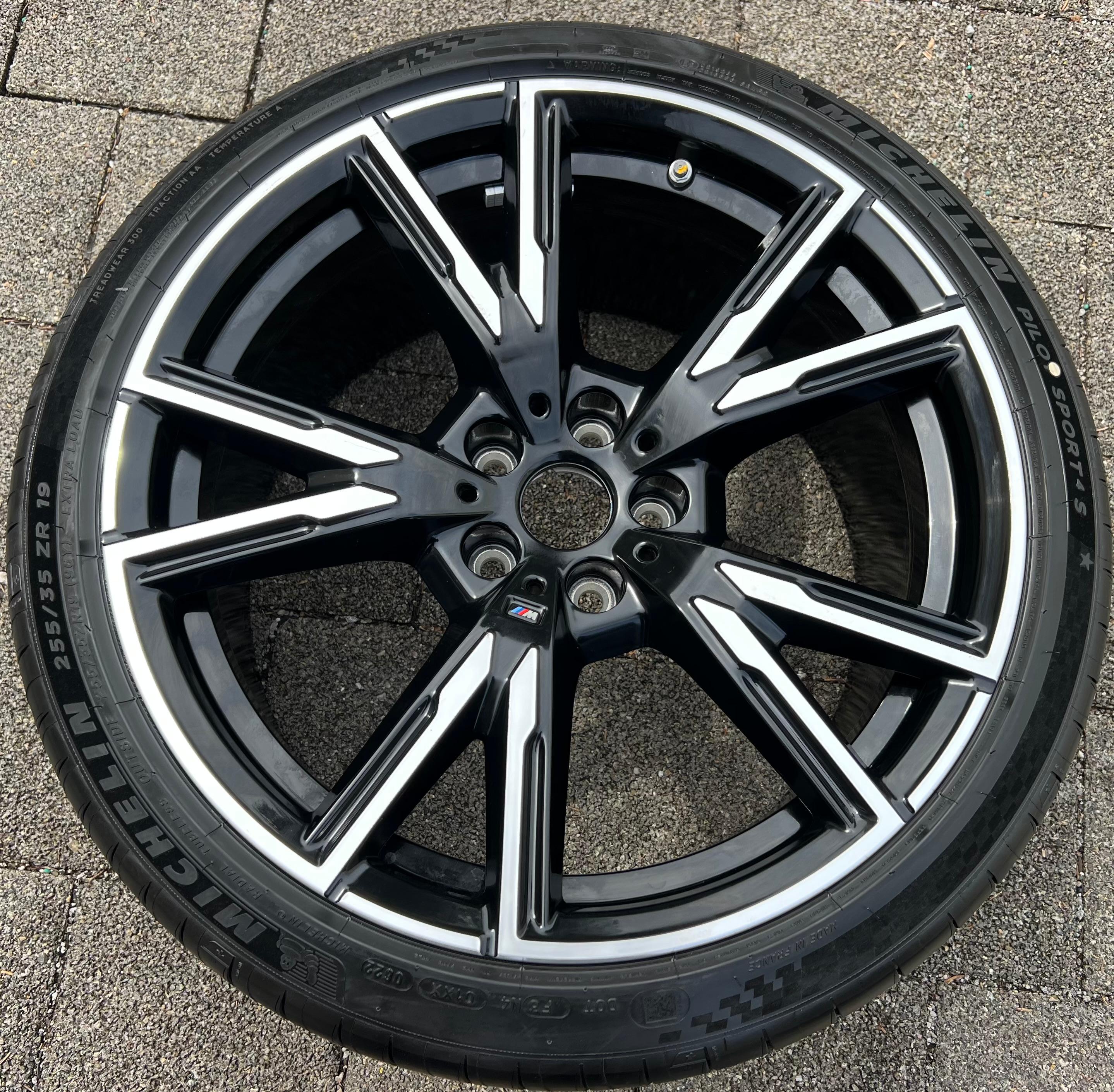 1 X ORIGINAL 19" ALUFELGE BMW 2ER COUPE G42 1543824 9,5x19 ET35 M893 893 M