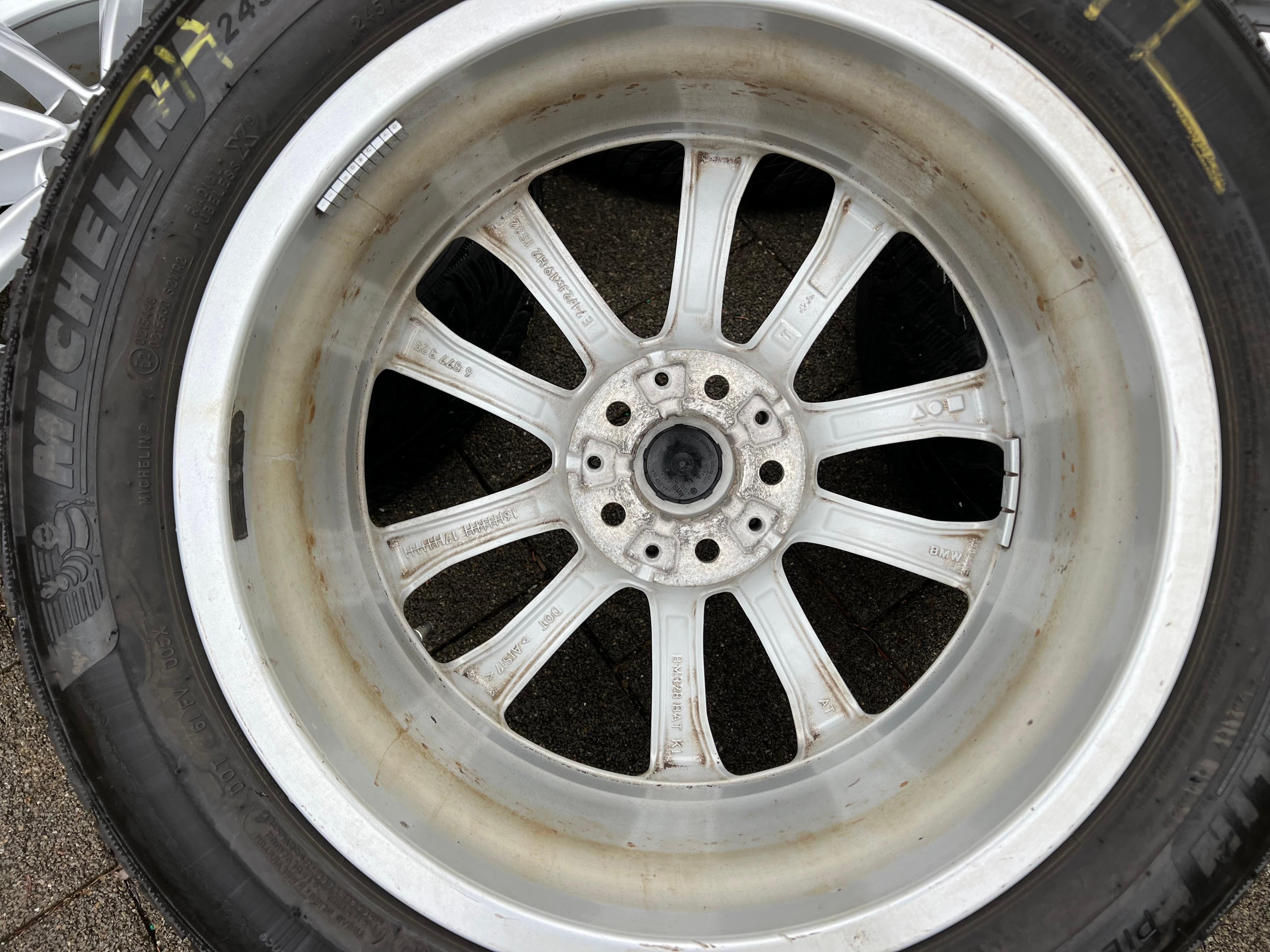 4 ROUES D'HIVER ORIGINALES 19" EN ALU BMW X3 G01 X4 G02 STYLING 691 MICHELIN RDKS FRANCO DOMICILE
