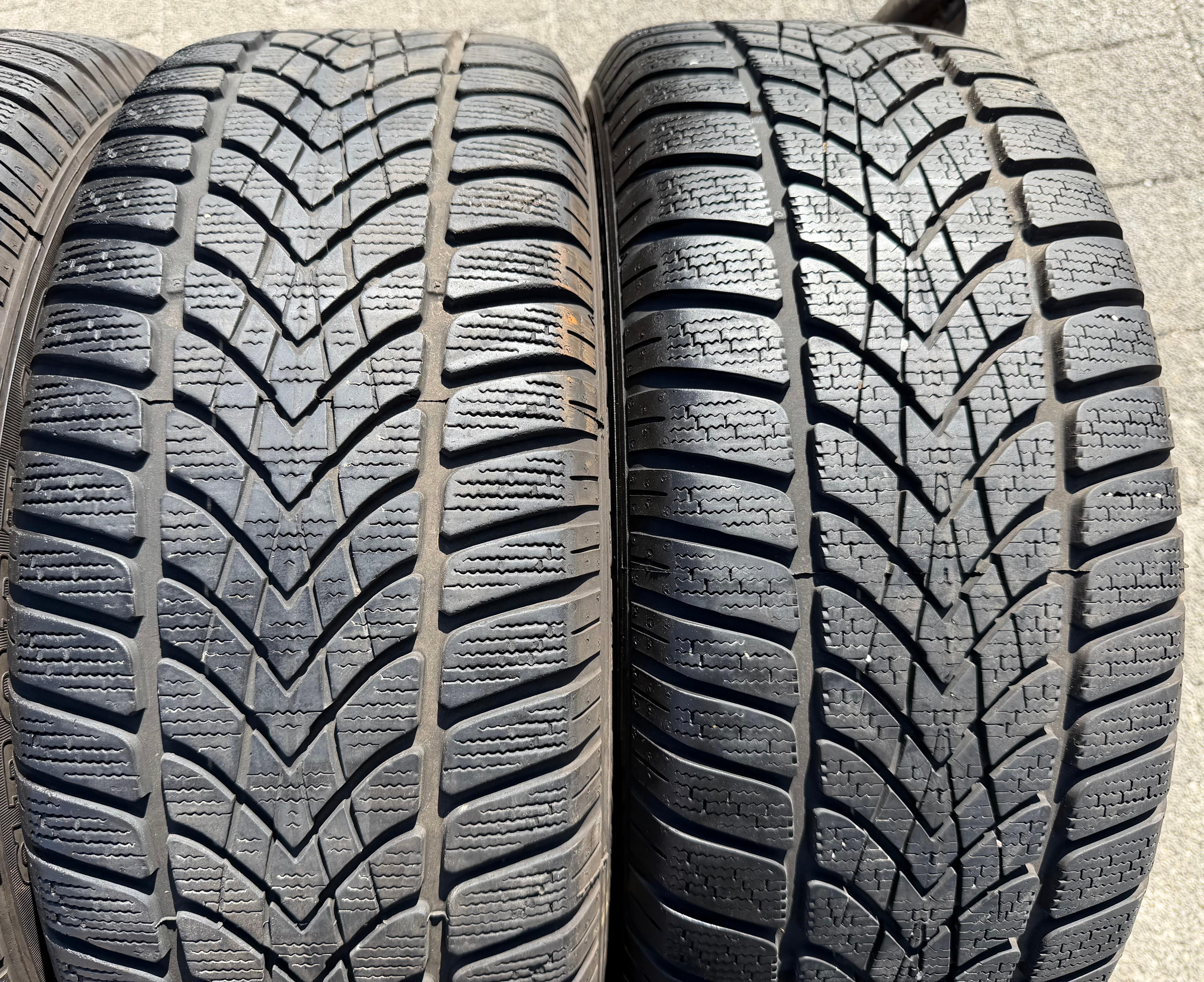 4 ruedas de invierno de aluminio originales de 17" para Audi A4 B9 8W 8W0601025P 225/50R17 98H Dunlop