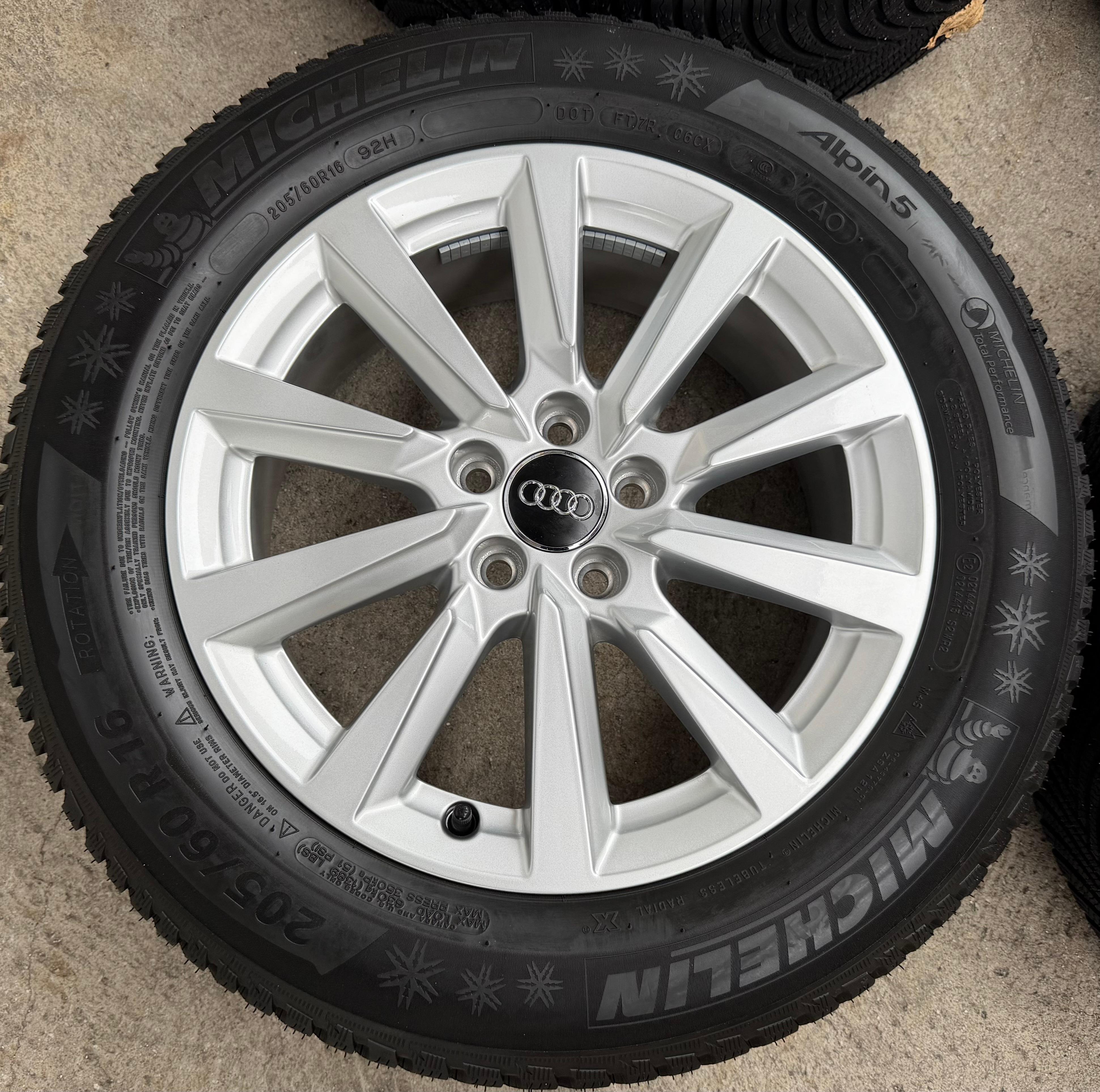4 Original Alu Winterräder Audi A1 Allstreet City Carver GB GBH 82A601025C