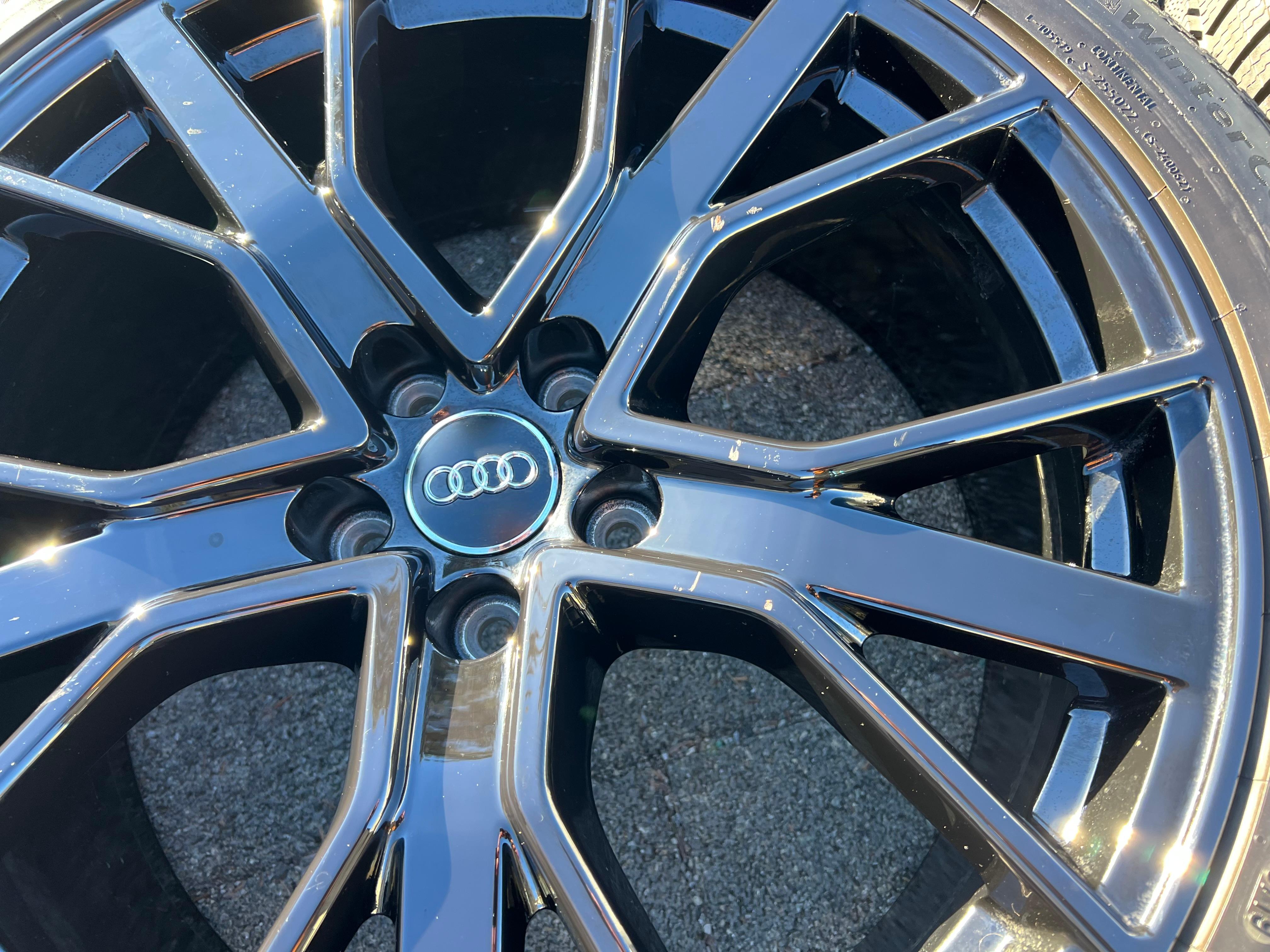 4 ORIGINAL 20" ALU WINTERRÄDER AUDI Q3 F3 RSQ3 83A601025T 255/40R20 101W CONTINENTAL