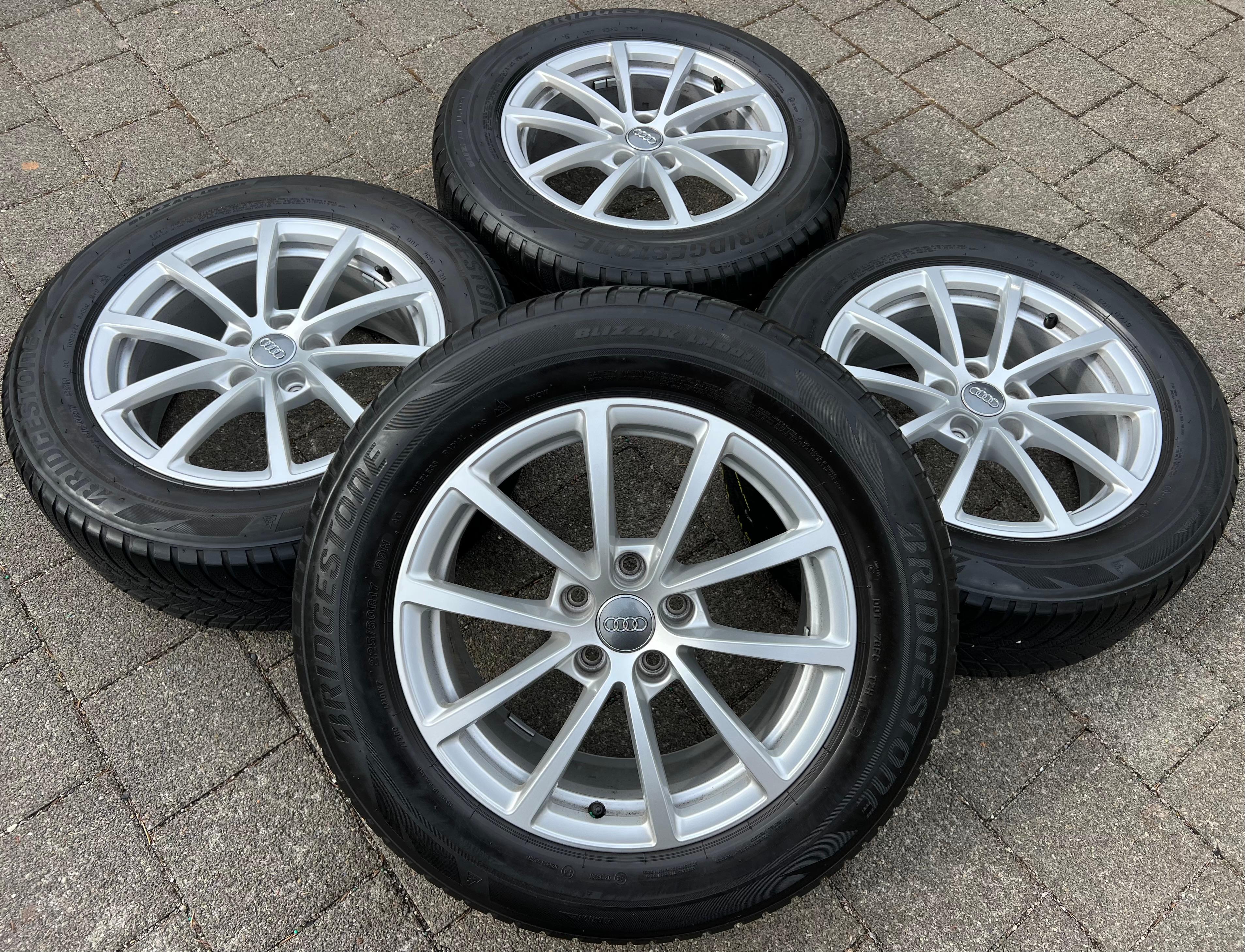 4 ORIGINAL 17" ALU WINTERRÄDER AUDI A6 4K C8 F2 225/60R17 99H 4K0601025 FREIHAUS