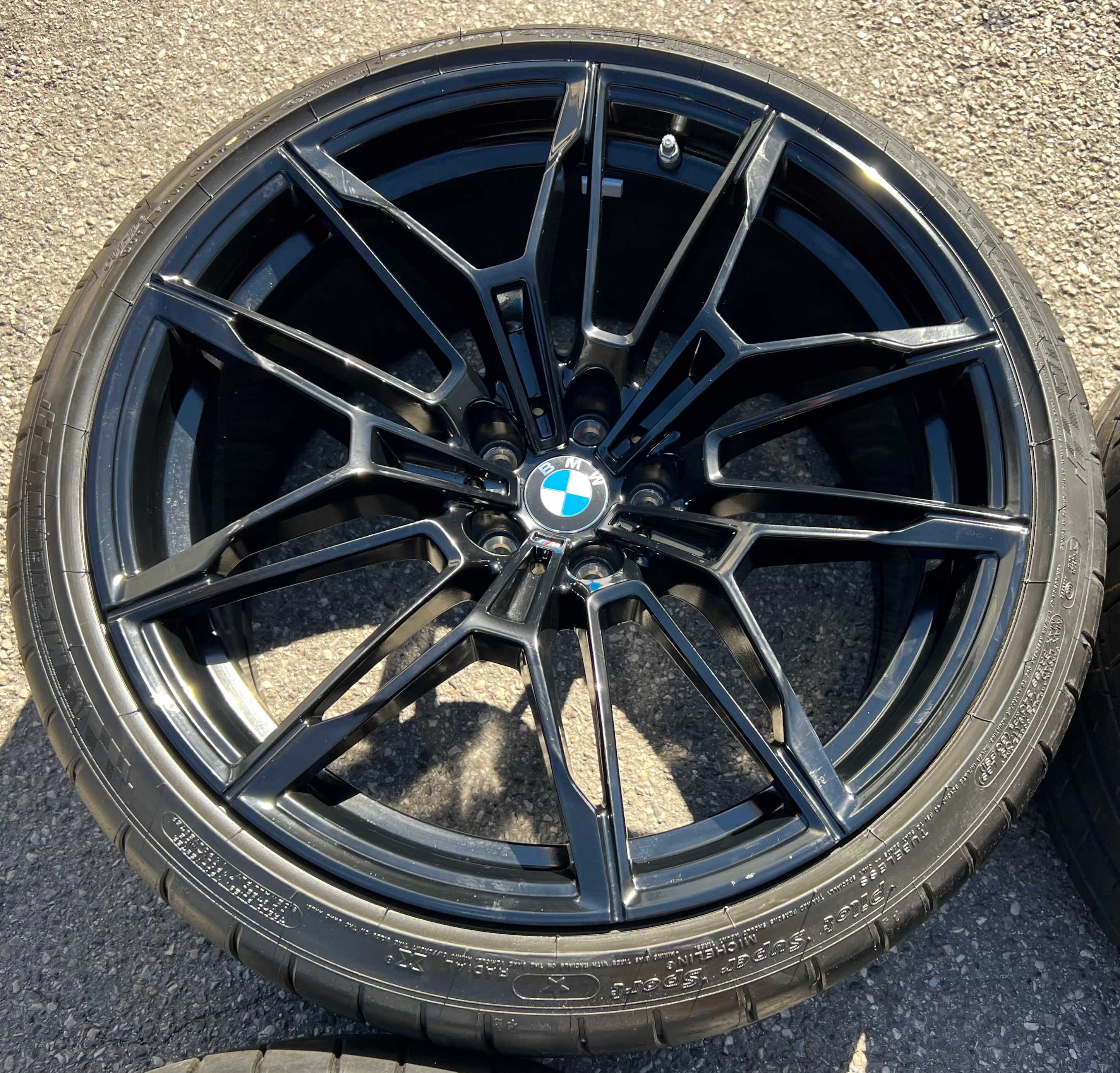 4 ORIGINELE 19" 20" ALUMINIUM ZOMERWIELEN BMW M3 G80 M4 G82 G83 STYLING M825 GRATIS LEVERING