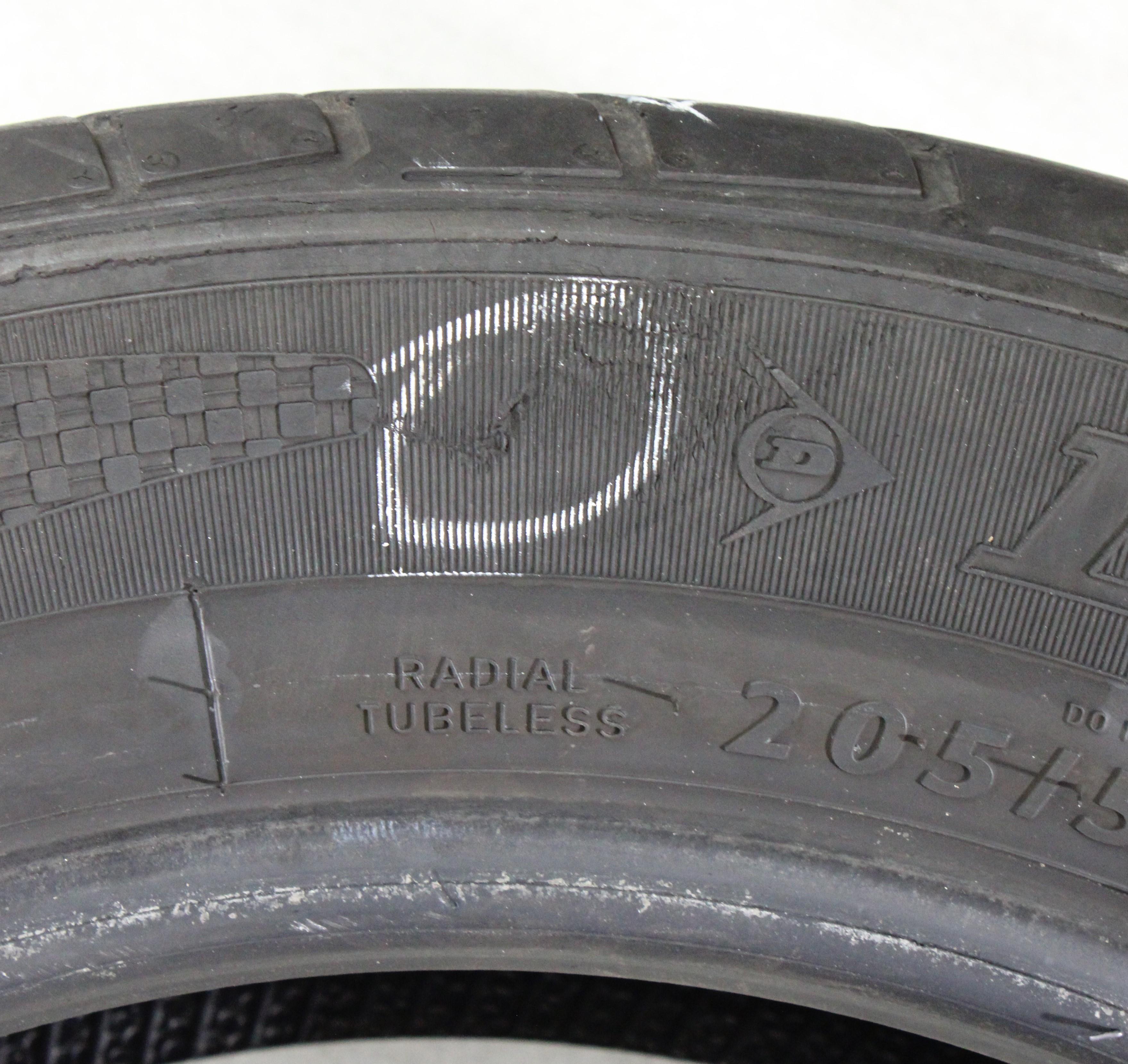 2 x 205/55R16 91W pneumatici estivi Dunlop SP Sport Maxx TT* 5-5,5mm 2015/2017