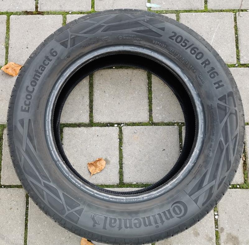 4 x 205/60R16 92H Sommerreifen Continental Eco Contact 6 5,5-6mm 2022 Freihaus
