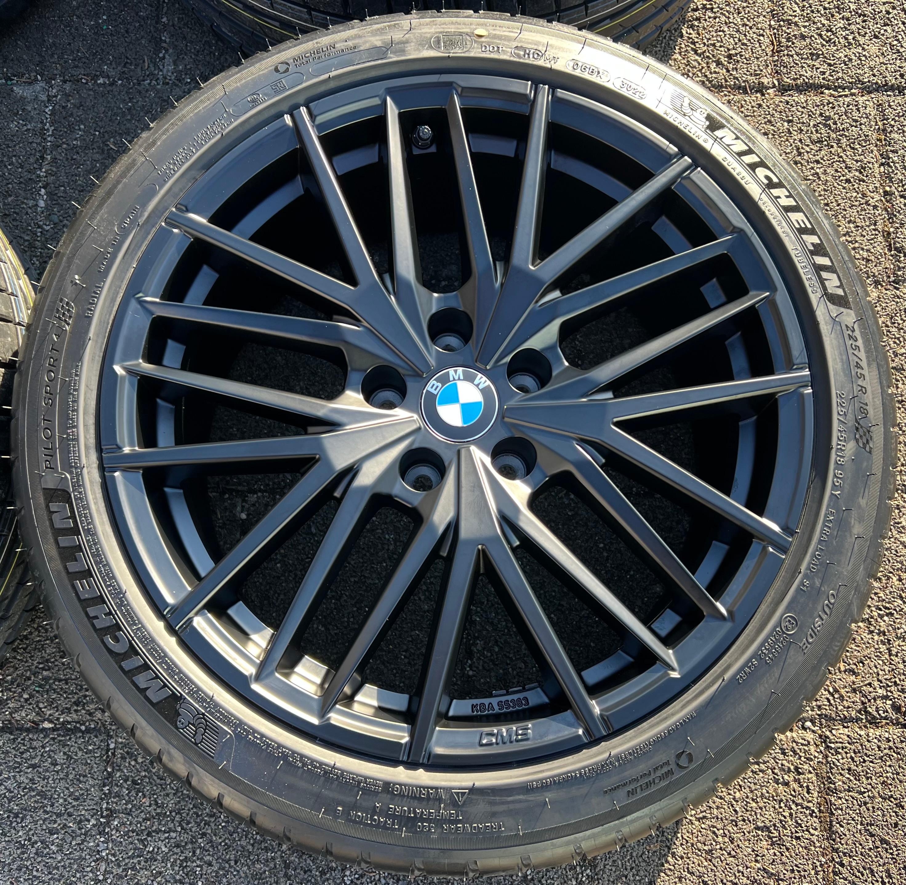 4 RUEDAS DE VERANO DE ALEACIÓN DE 18" BMW SERIE 2 G32, SERIE 3 G20 G21, SERIE 4 G22 G23 G26 CON RDKS MICHELIN