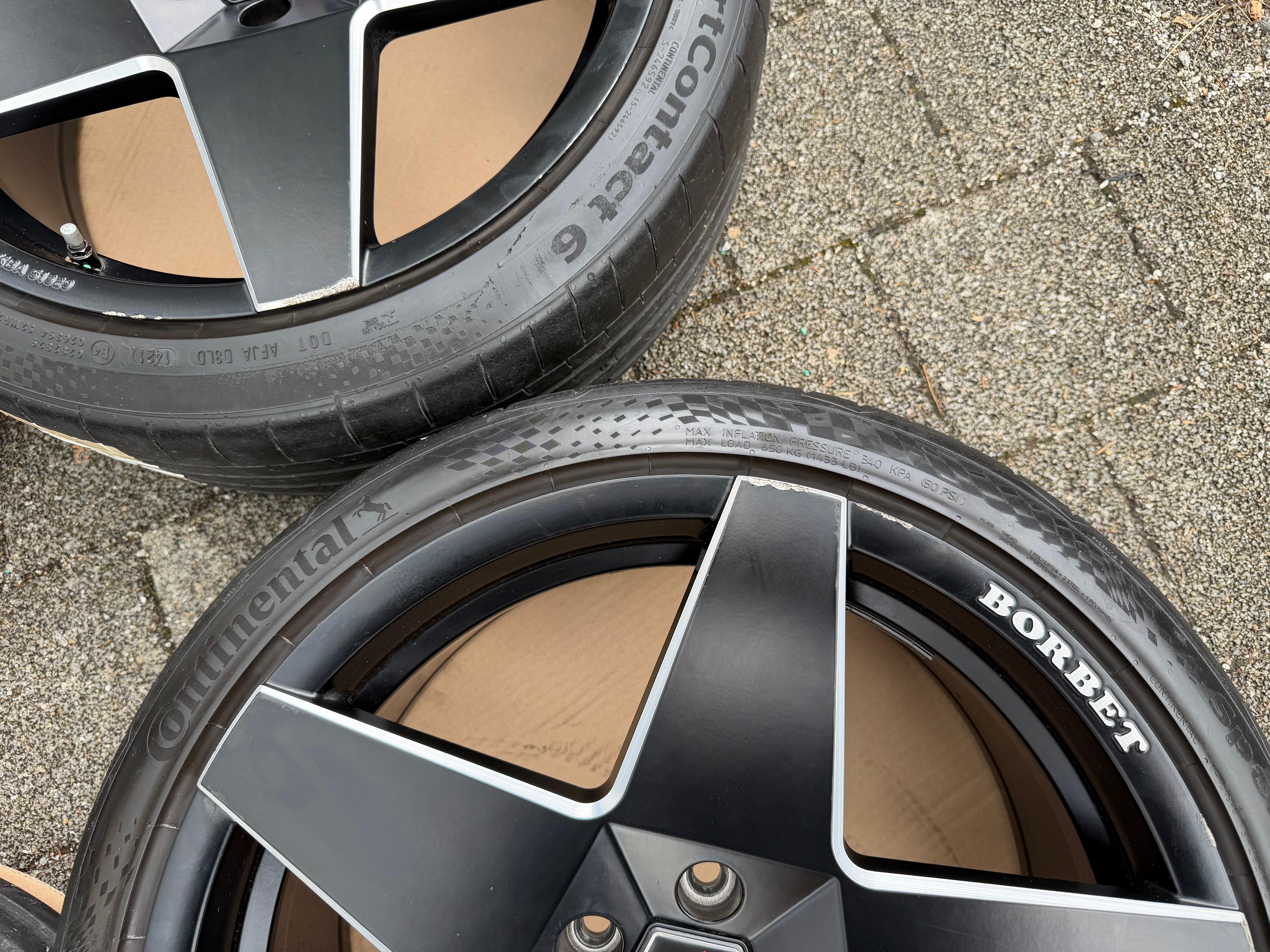 4 Borbet 19" Alufelgen Audi A8 Q2 Q3 VW Tiguan Seat Alhambra Ateca Skoda Kodiaq