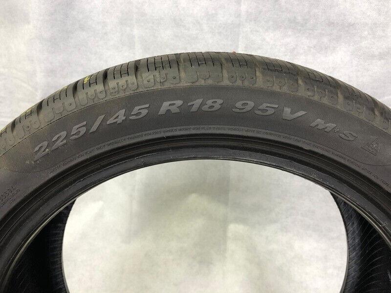 1 x 225/45R18 95V Winterreifen Pirelli Sottozero 2 Runflat 7mm 2018
