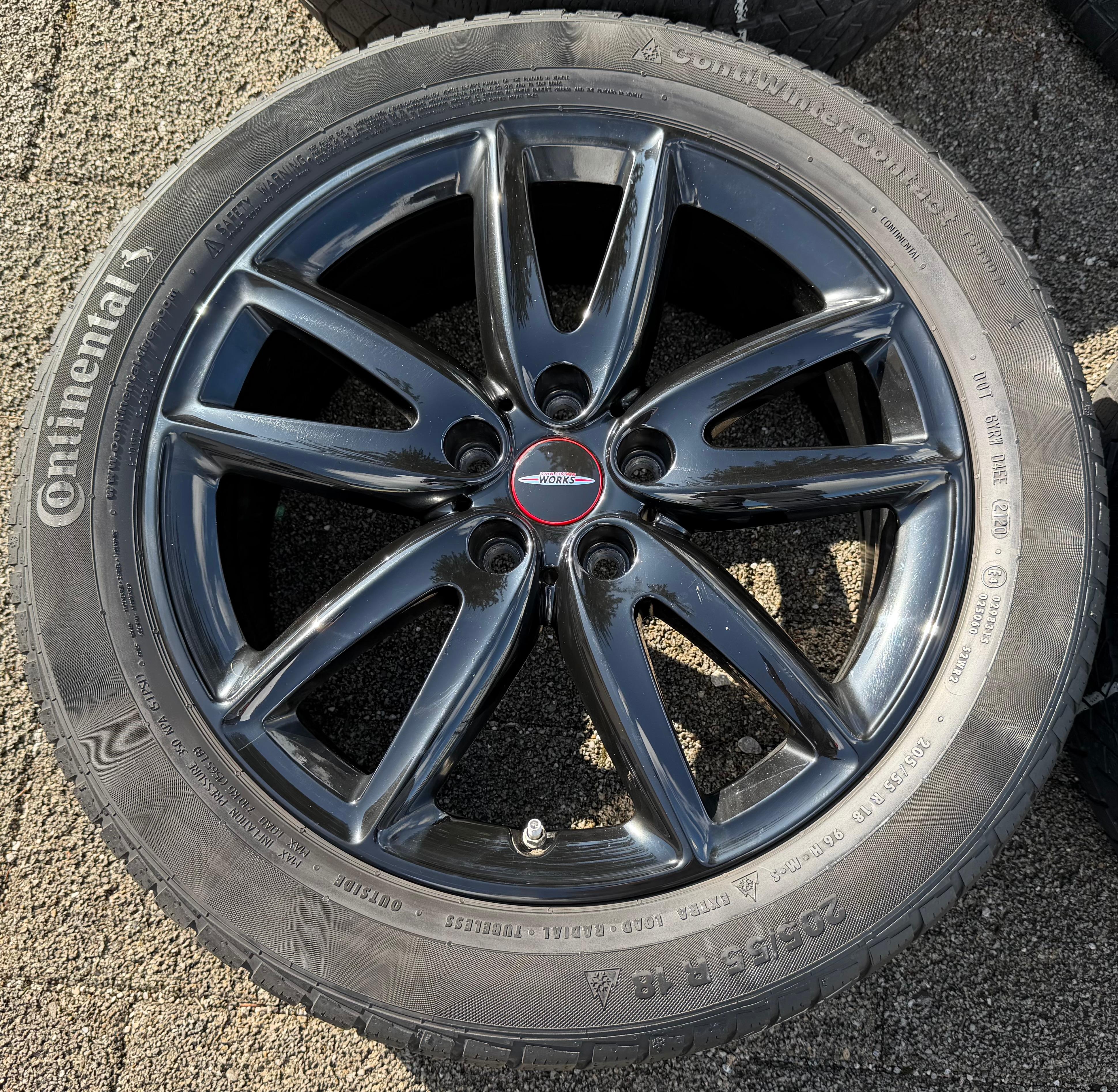 4 ORIGINAL 18" ALU WINTERRÄDER MINI COUNTRYMAN F60 JCW GRIP SPOKE 815 6887611