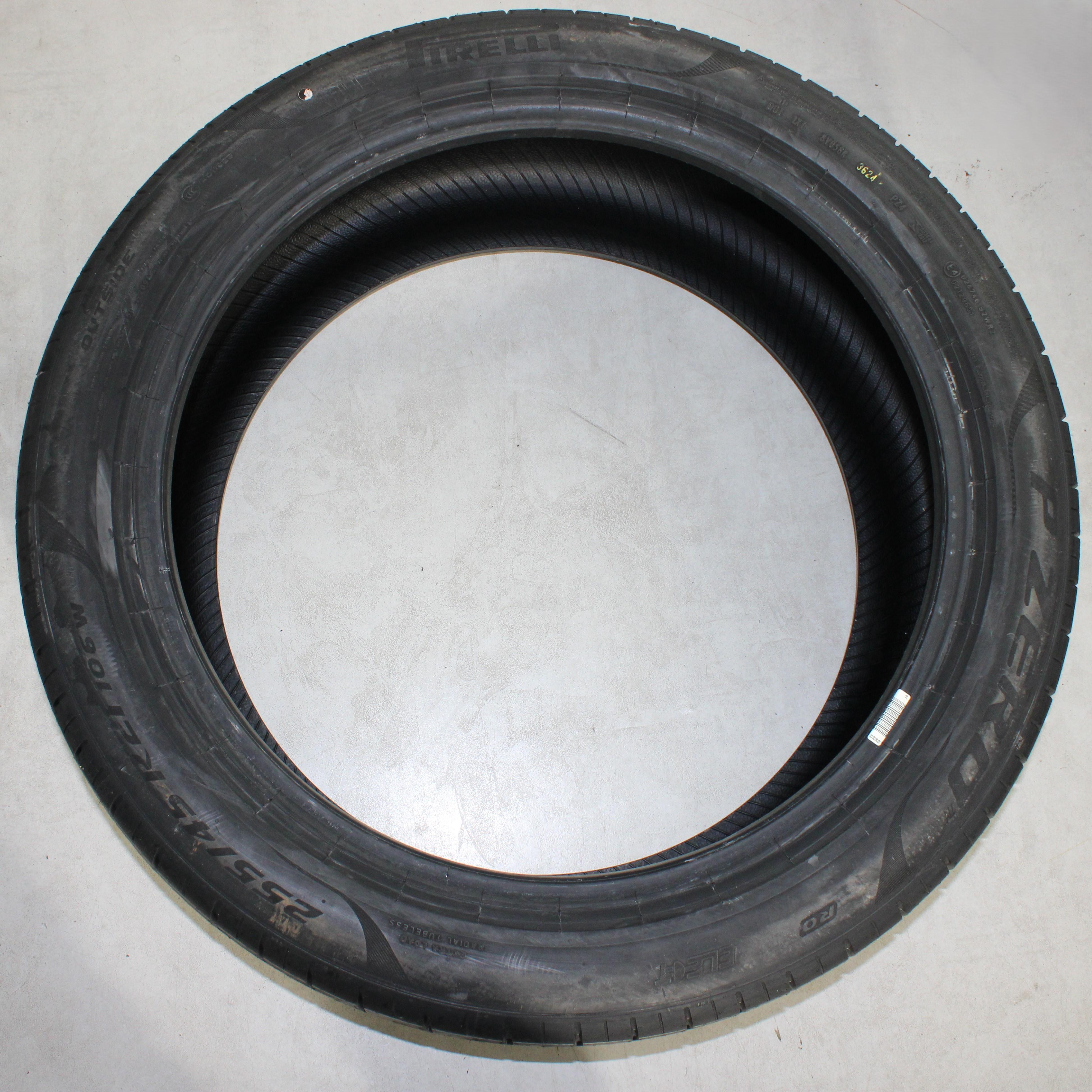 2 x 255/45R21 106W zomerbanden Pirelli Pzero PZ4 RO Elect 2024 NIEUW