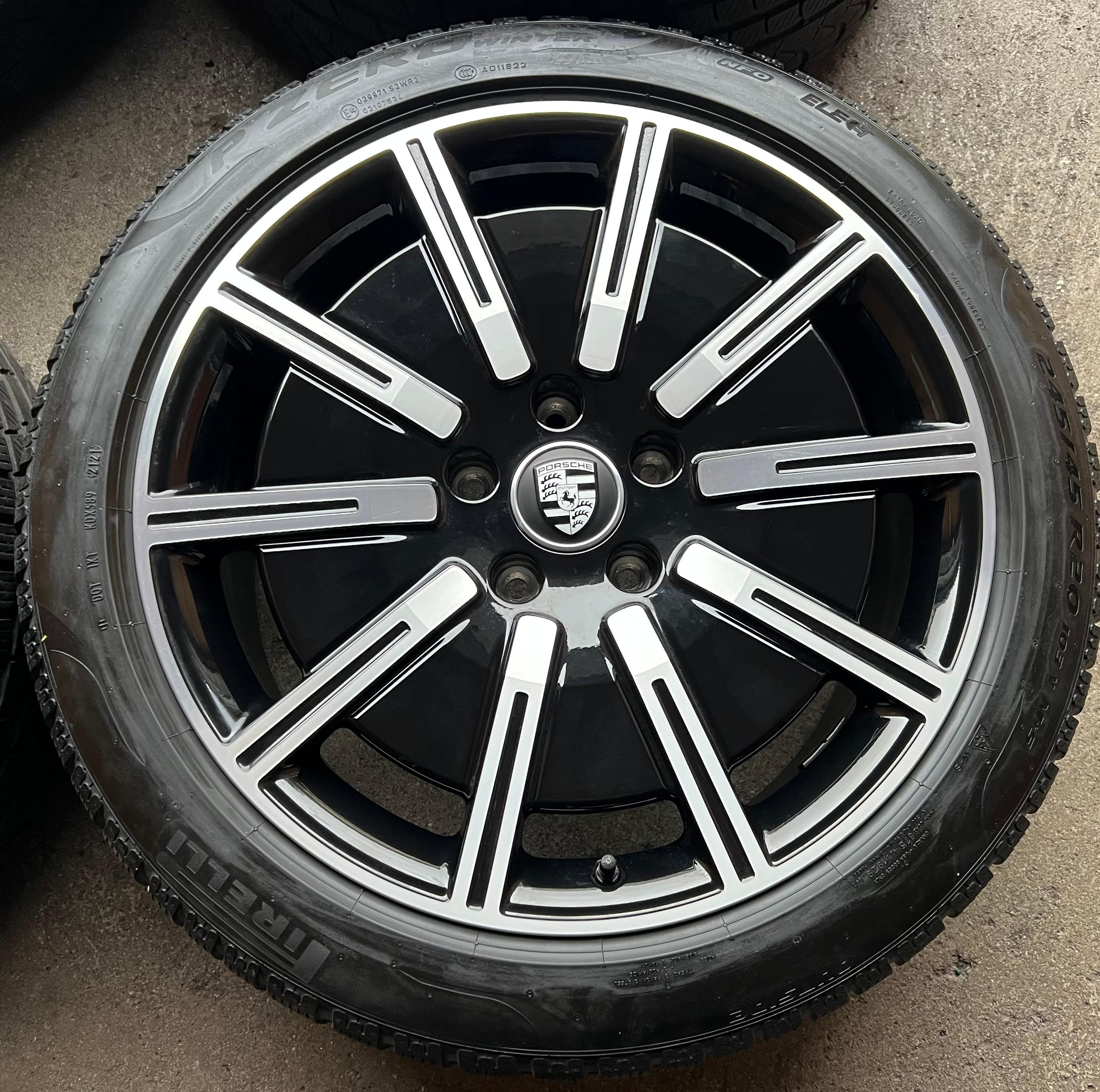 4 ORIGINAL 20" ALU WINTERRÄDER PORSCHE TAYCAN PIRELLI RDKS 2021