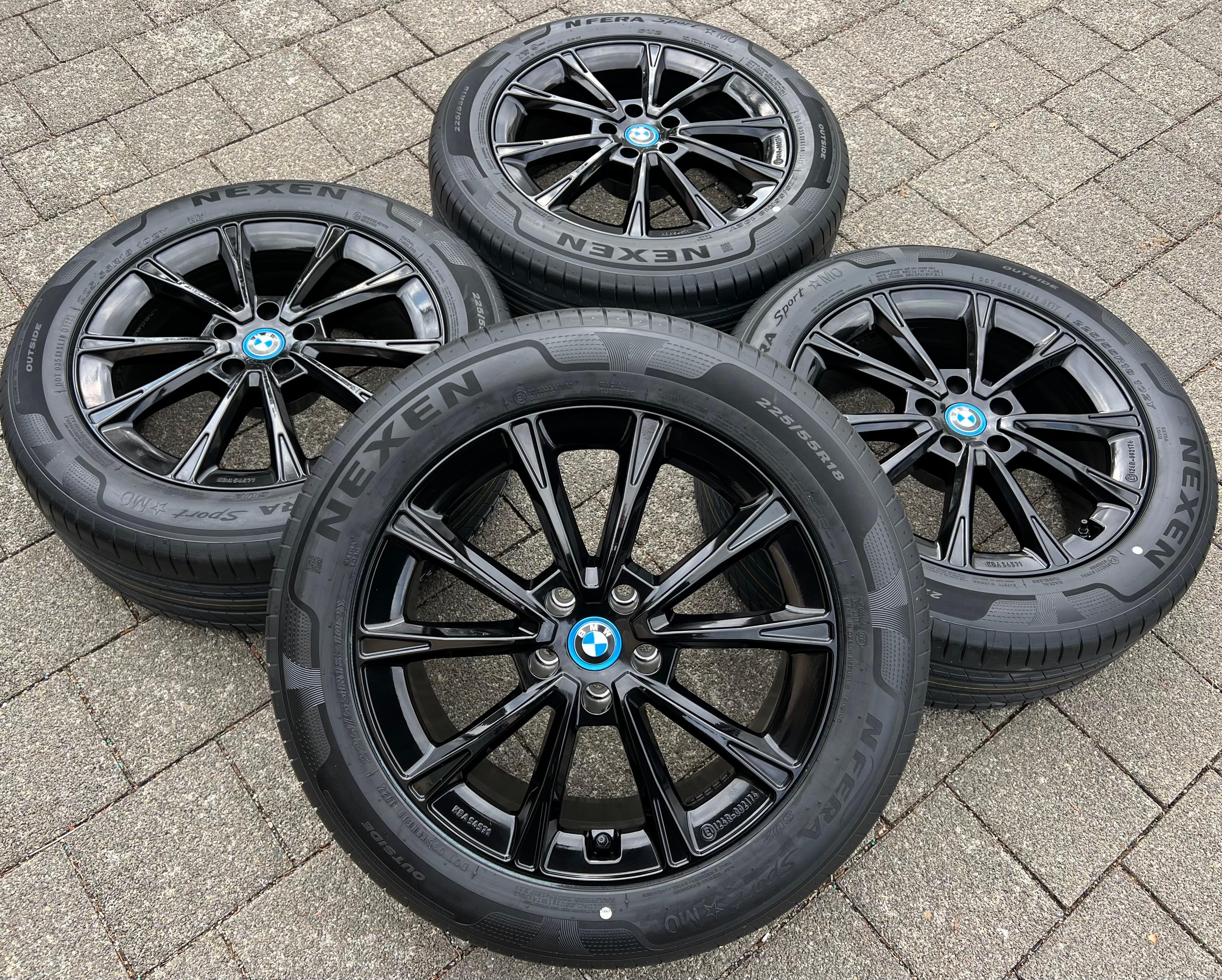 4 LLANTAS ALUMINIO 18" VERANO BMW SERIE 5 G60 G61 225/55R18 102Y RDKS 2022 ENTREGA GRATUITA