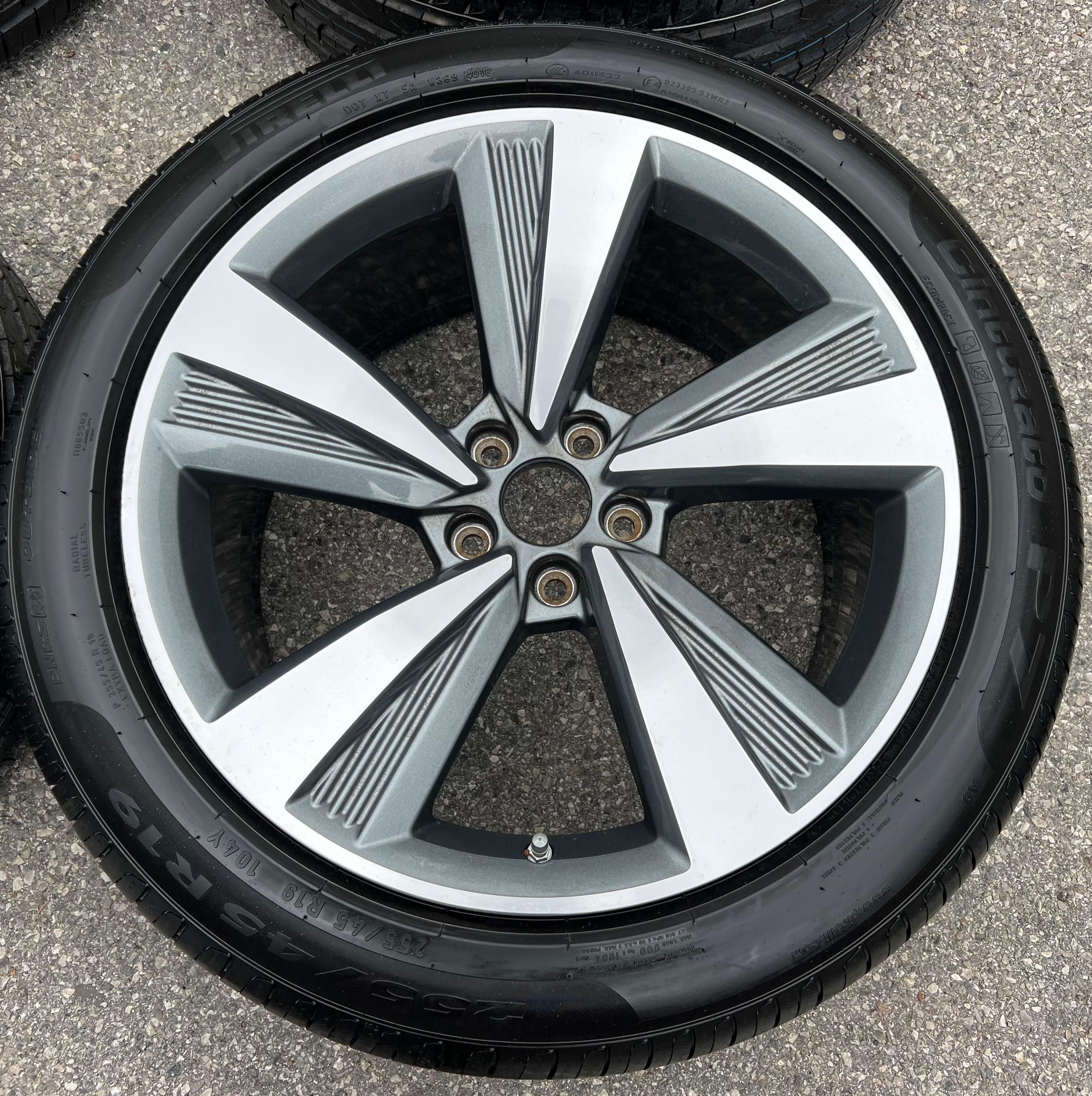 4 ROUES D'ÉTÉ ORIGINALES 19" EN ALUMINIUM AUDI A8 S8 4N 255/45R19 104Y 4N0601025C FRANCO DOMICILE